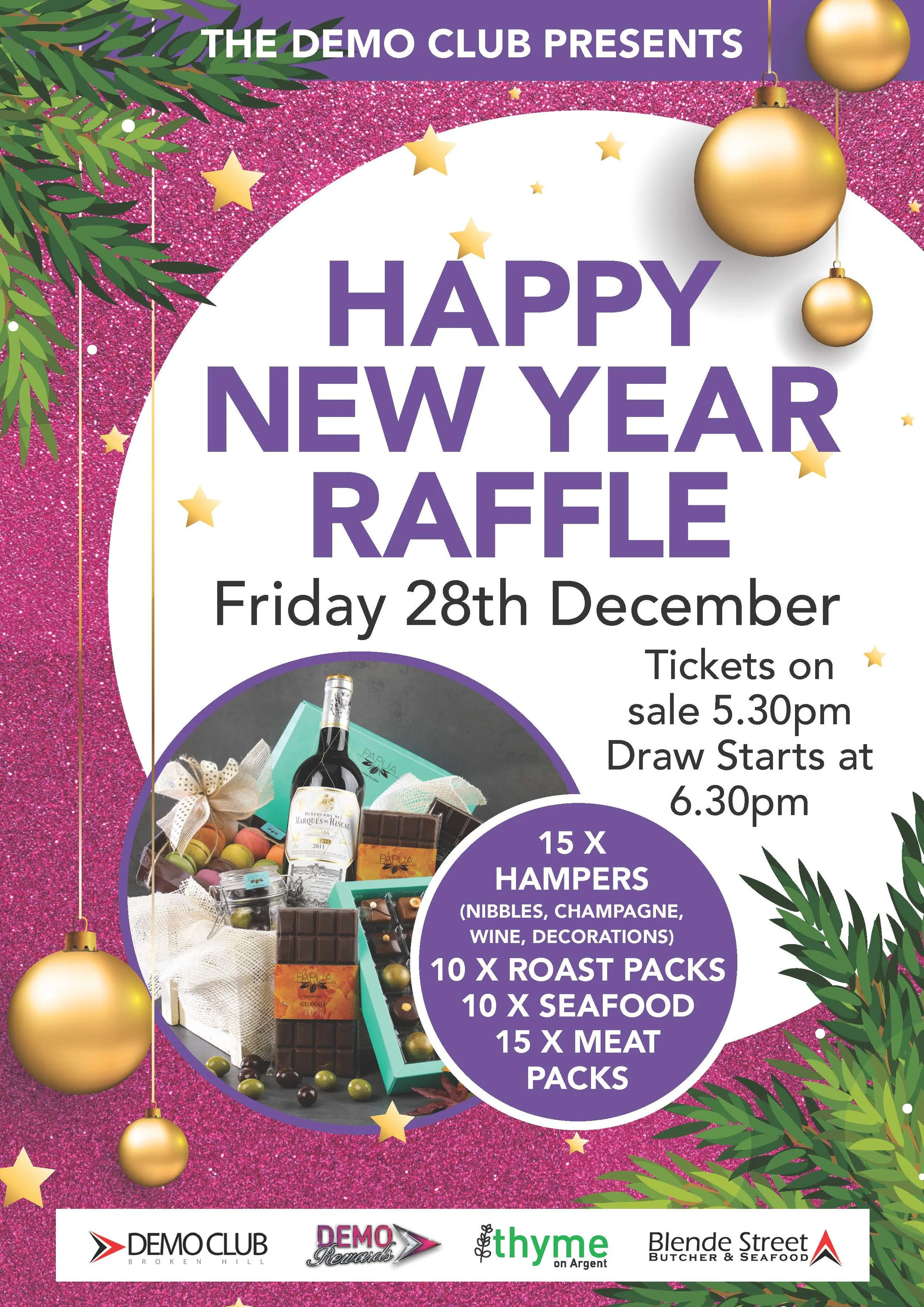 HAPPY NEW YEAR Raffle
