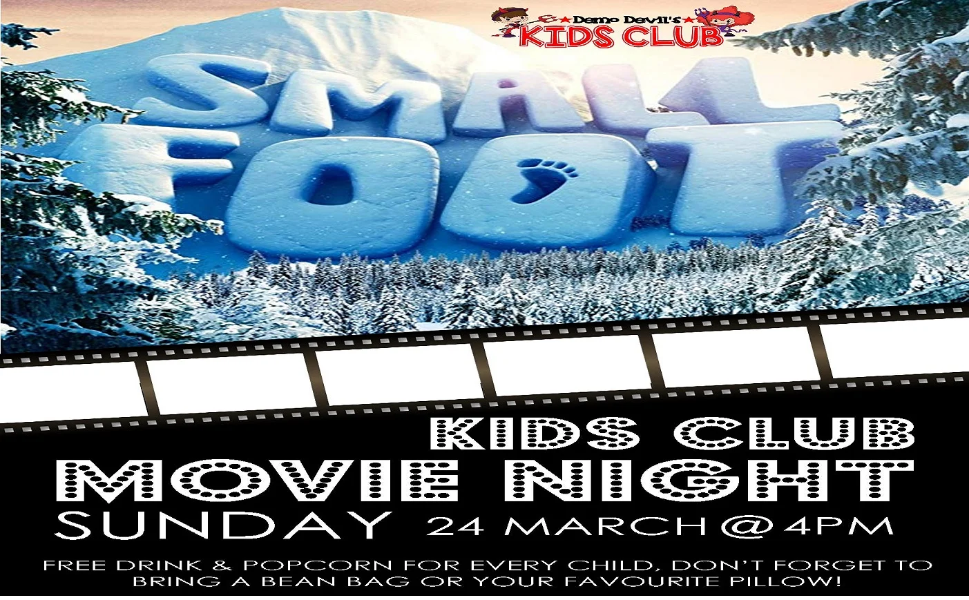 Kids Club Movie Night - Small Foot