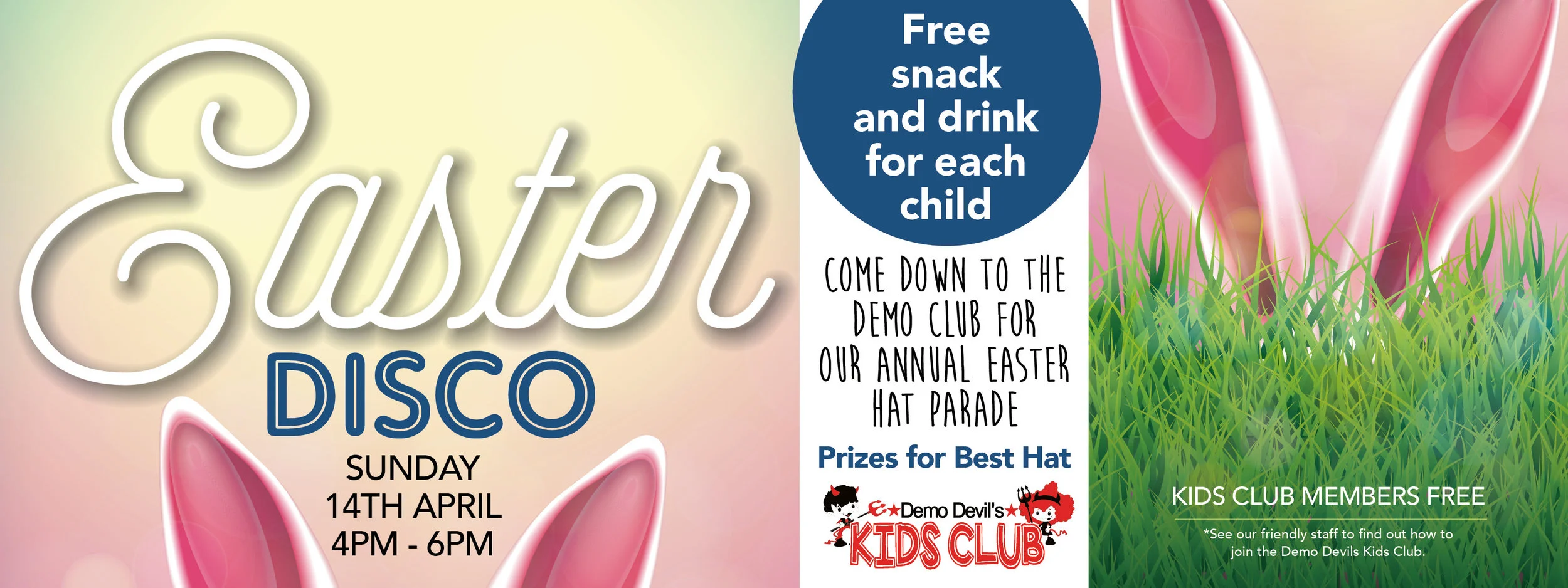 Kids Club Disco &amp; Easter Hat Parade