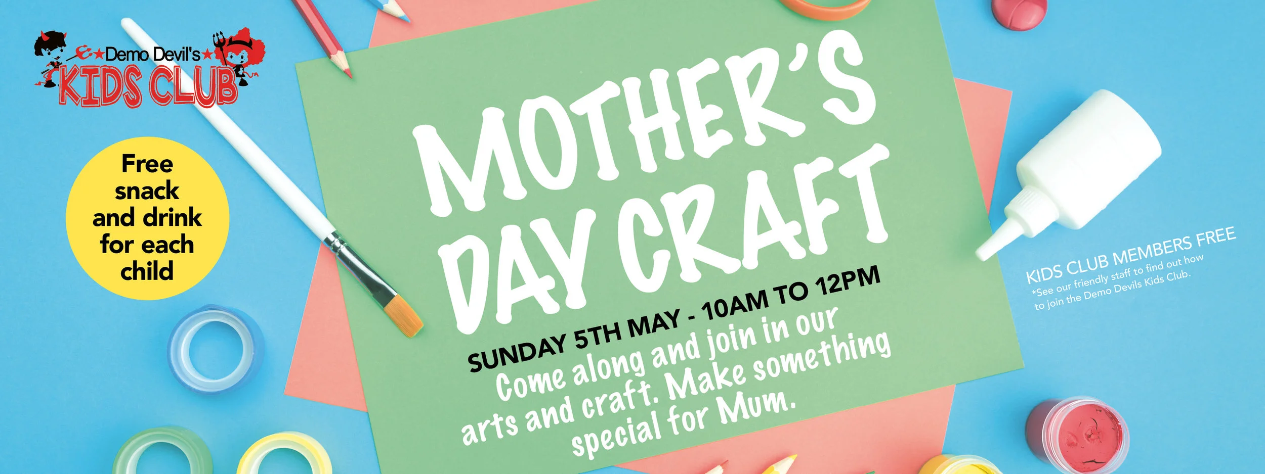 Kids Club Mothers Day Craft 