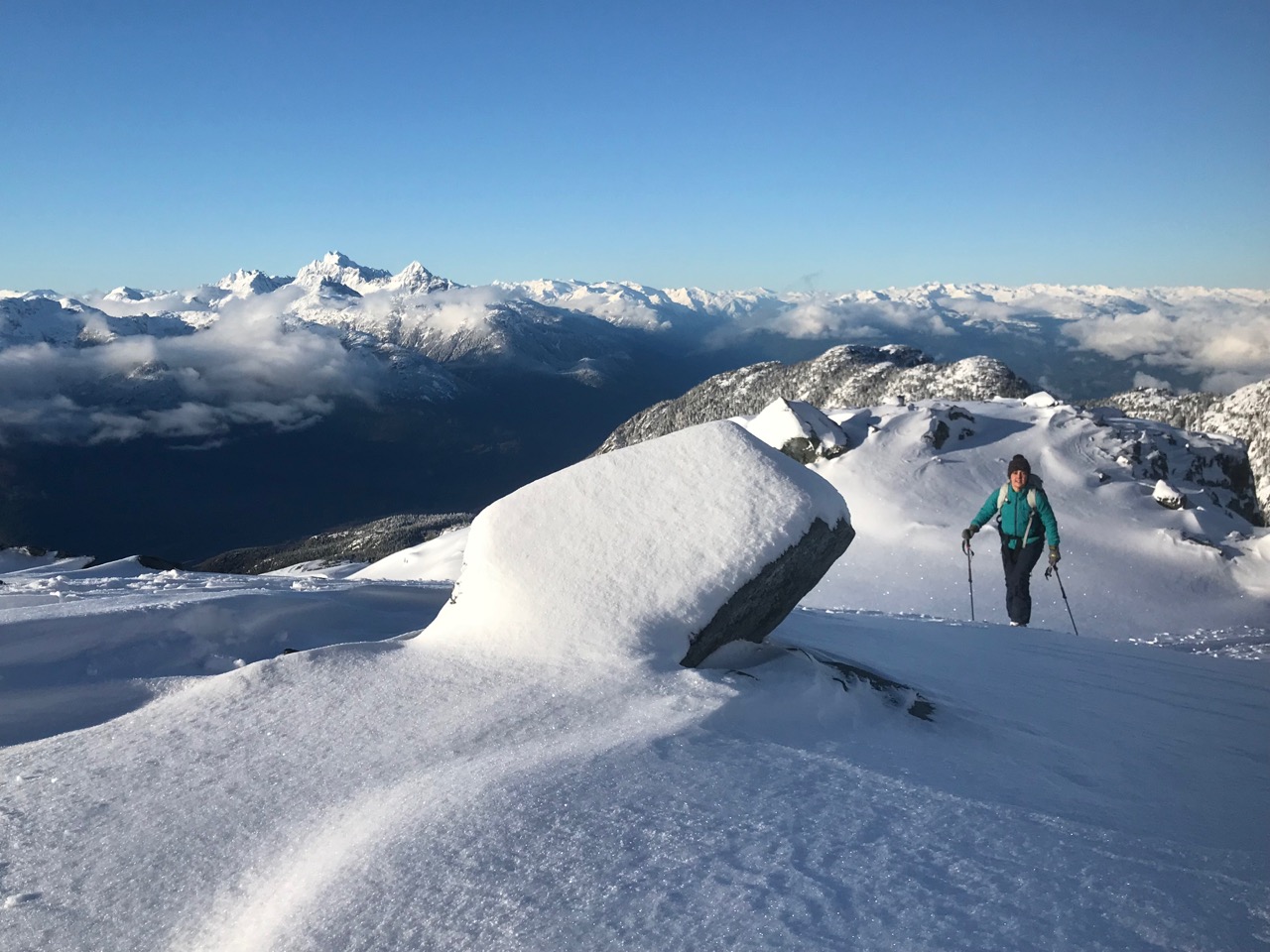 Touring in the Stadium Glacier zone