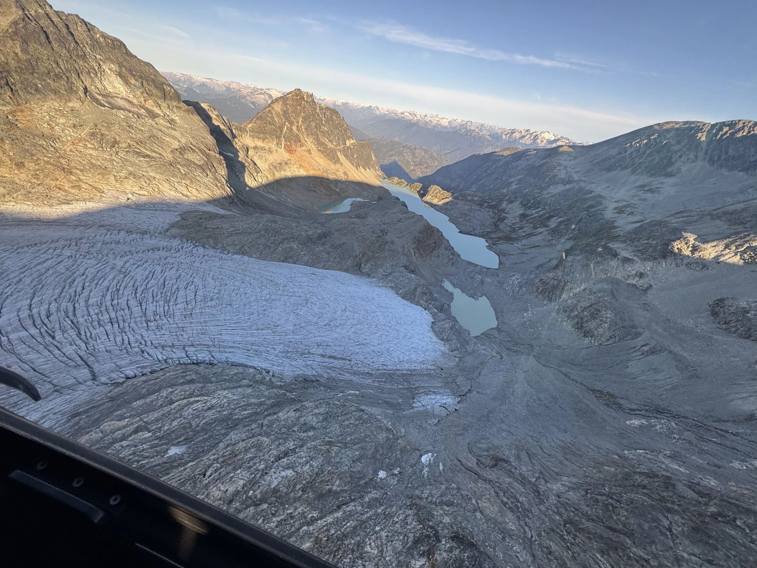 Lower Wedgemount Glacier Tongue