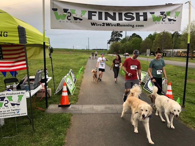 Congratulations to Wag & Walk Champion Andy Bishop (18:49) and Overall Female winner Sahara Moore, 15, (26:54), as well as to Master winners Mike Larue (26:20) and Lynn Kimel (32:33).