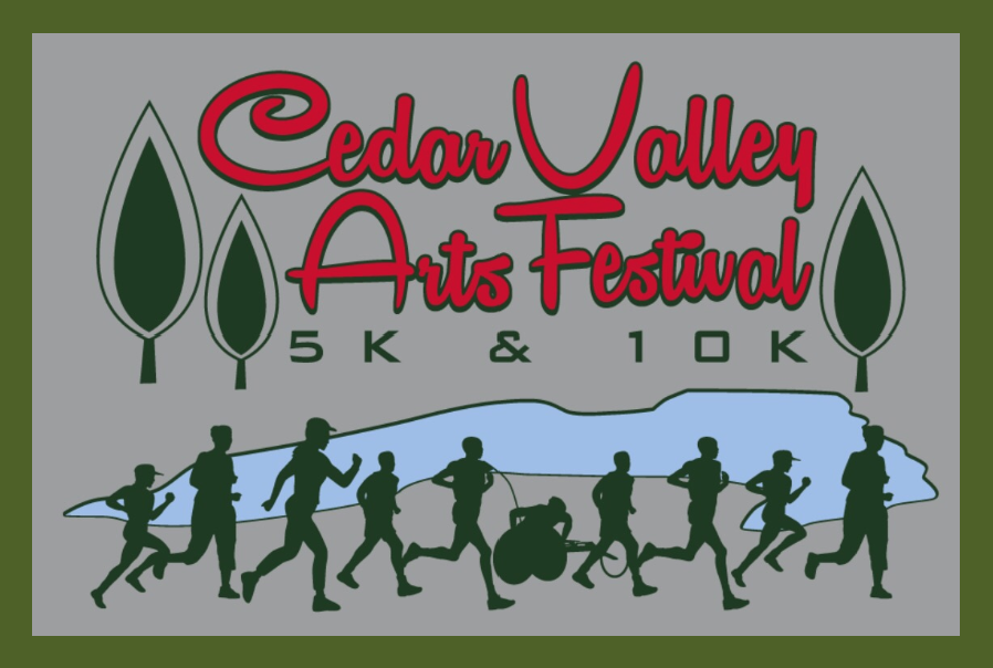 Cedar Valley 10K Course Map