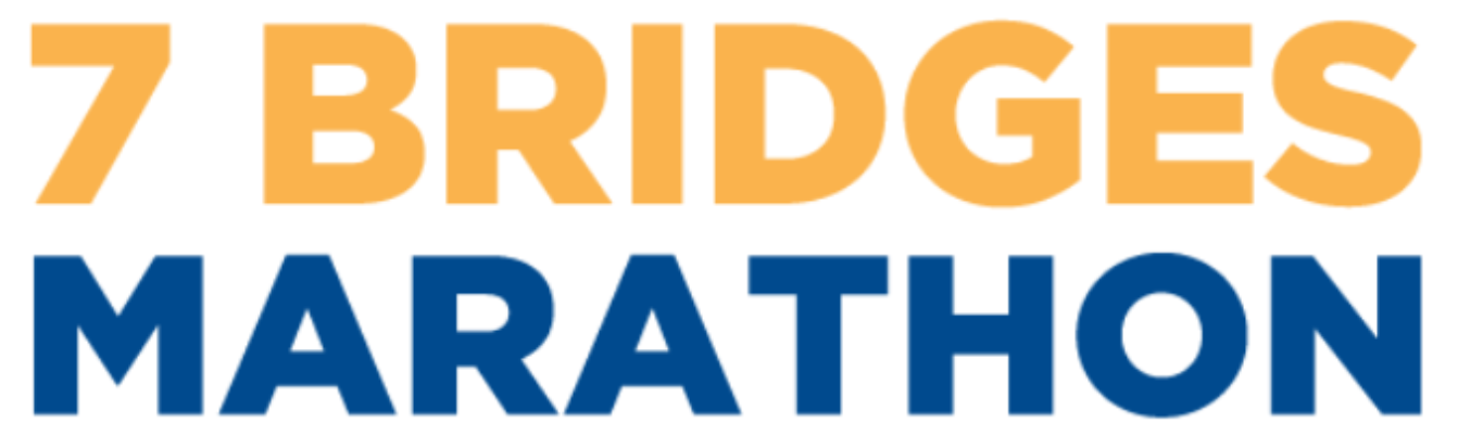 "4 Bridges Half Marathon" Course Map