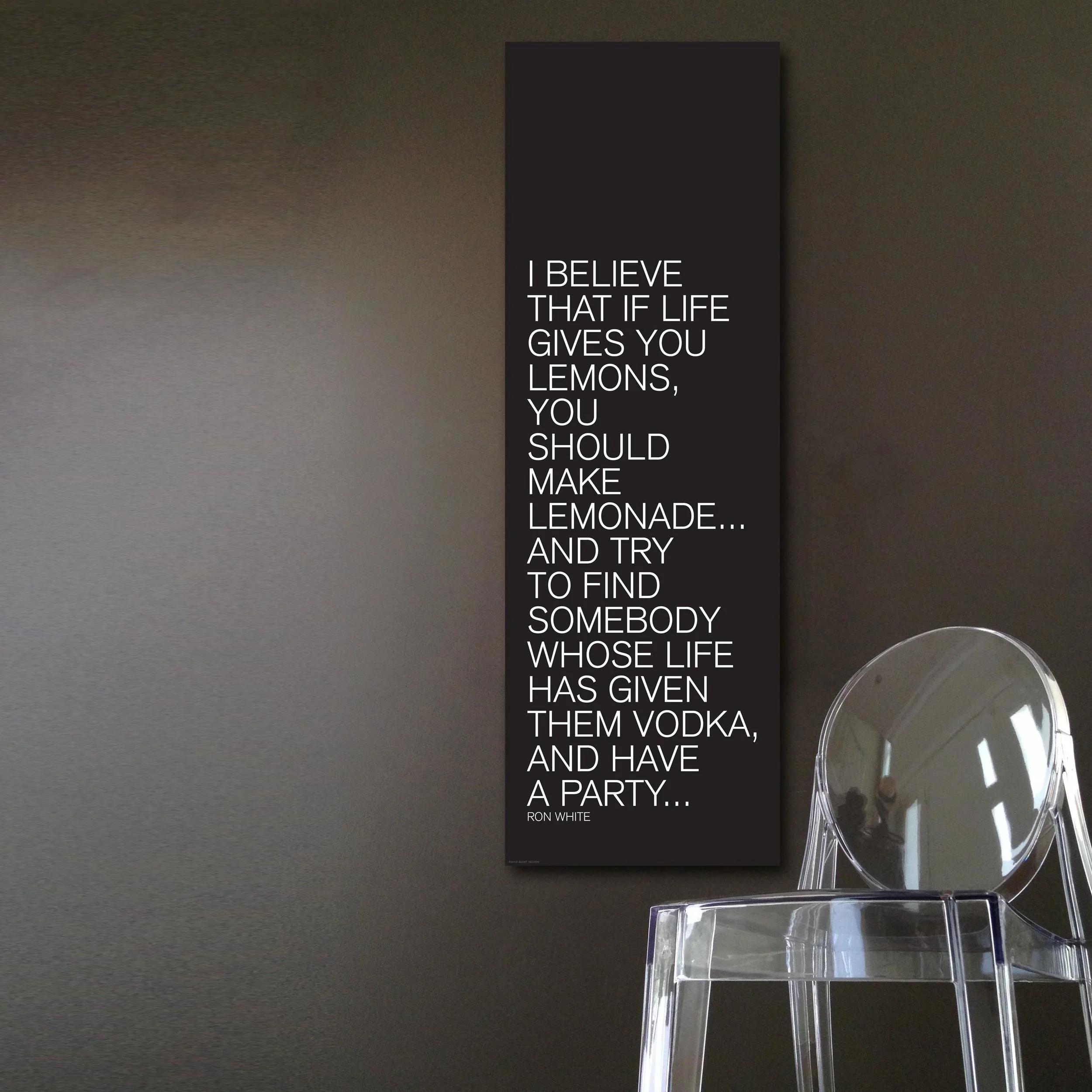 When life gives you lemons canvas