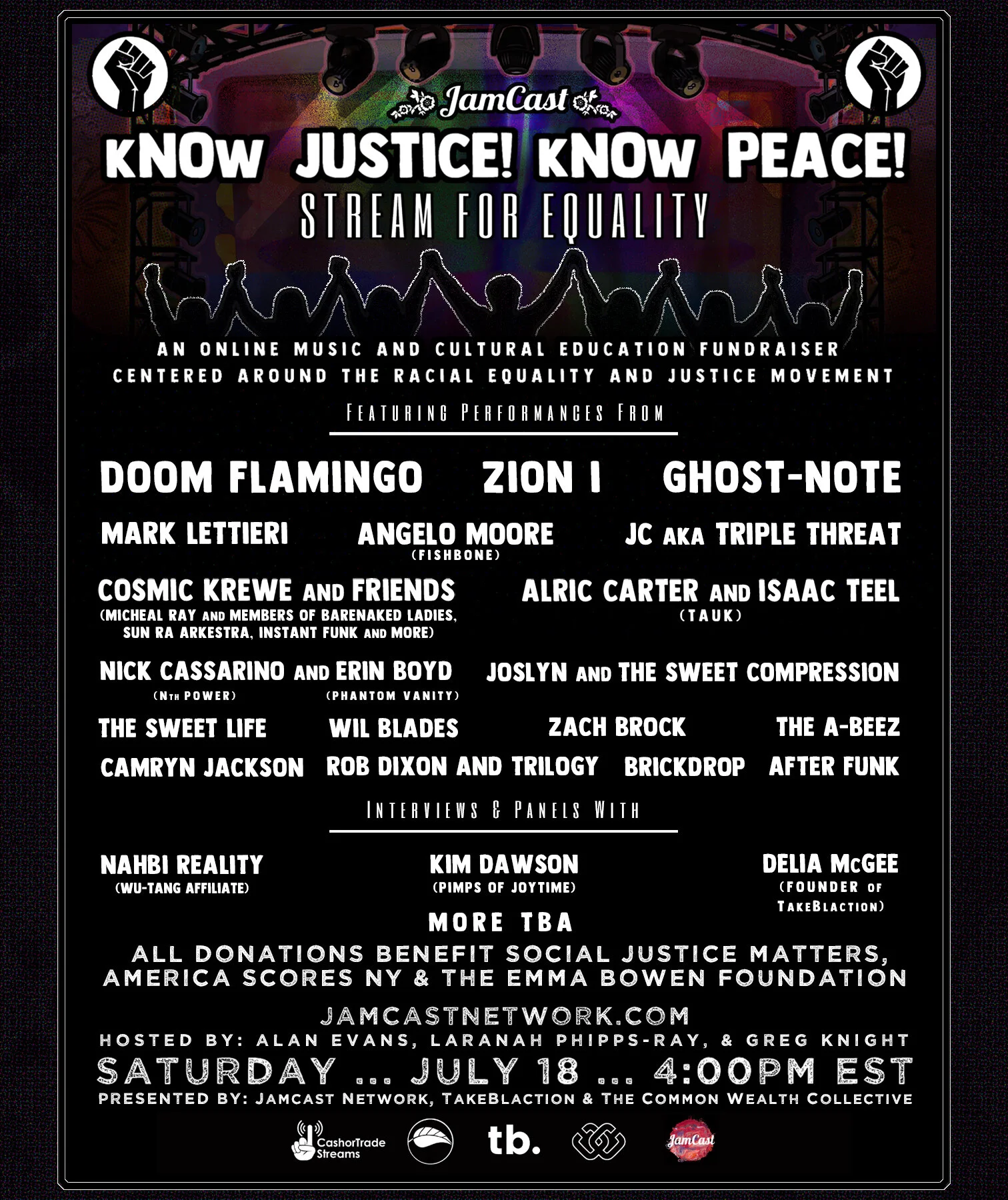 kNOw Justice! kNOw Peace!