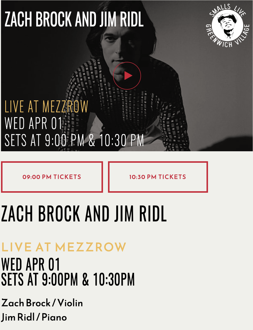 Three Shows, Two Cities, One Week