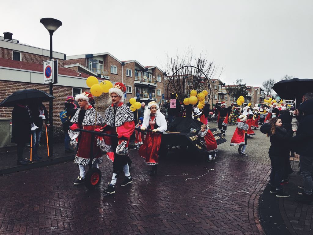 Part of the parade!
