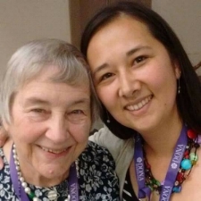 Meeting Penny Simkin at the DONA International 2016 Conference!