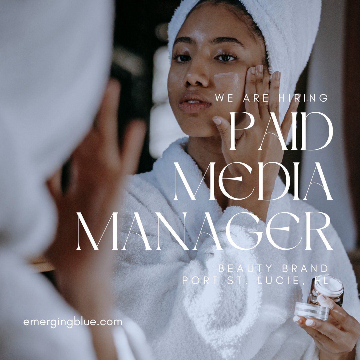 Exciting new opportunity for a Paid Media Manager in the Sunshine State! Open to relocation for the right candidate. Check it out! Linked in our bio.

#hiring #jobs #careers #beauty #paidmedia #paidmediamanager #digital #socialmedia #socialads #flori