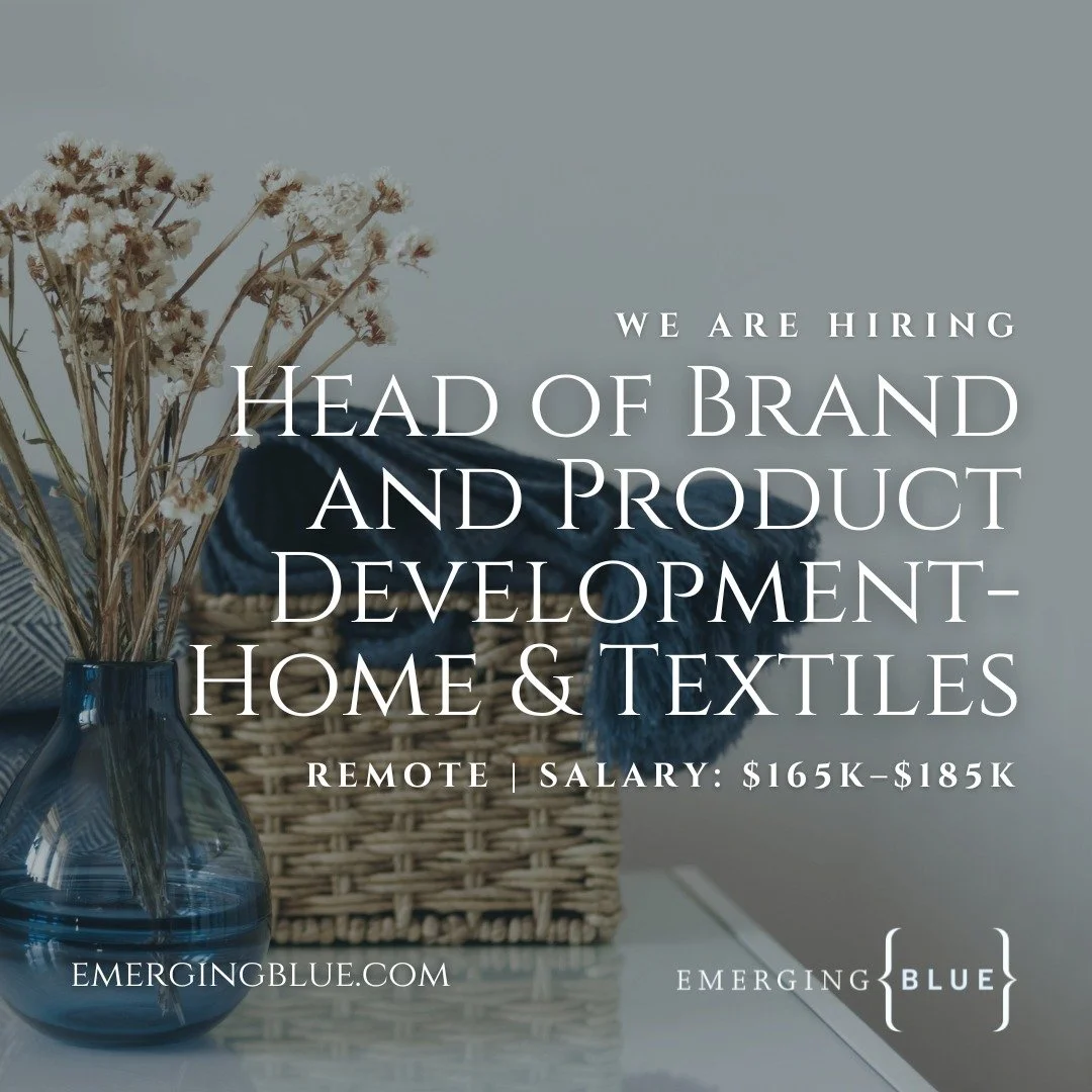 Love building brands from the ground up? Our client, an AI-driven gifting platform, is creating a new home goods line rooted in beauty, purpose, and great design &mdash; and they need a Head of Brand &amp; Product Development to make it happen. 

Int