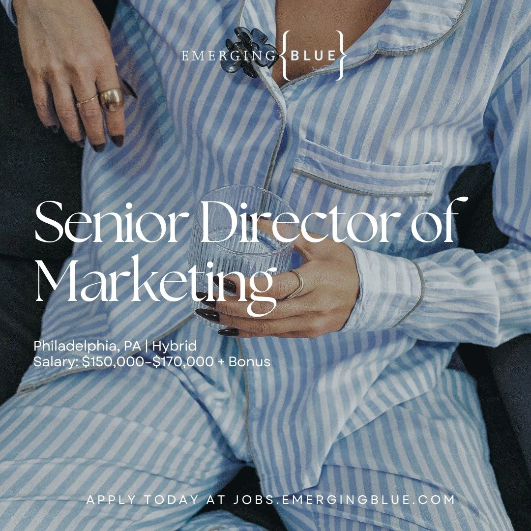 Our client, a fast-growing, founder-led ecommerce brand in the apparel and lifestyle space, is hiring for an exciting opportunity in Philly. We&rsquo;re looking for a Senior Director of Marketing to bring strategic leadership and structure as the bra