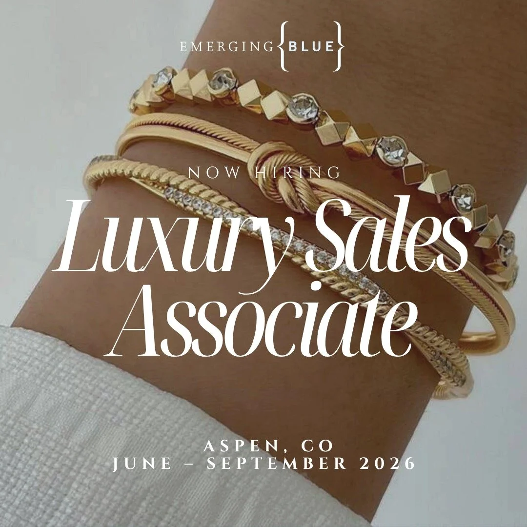 Our client, Savannah Friedkin, is looking for Luxury Sales Associates to join its Aspen pop-up at Hotel Jerome from June through September 2026. This is a great fit for someone with a background in high-end retail who loves building relationships and