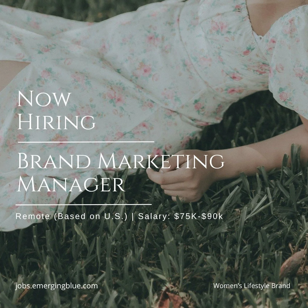 We&rsquo;re looking for a creative and highly organized Brand Marketing Manager to lead storytelling and content execution across a fast-growing, founder-led women&rsquo;s lifestyle brand. This role will drive monthly campaign development from concep