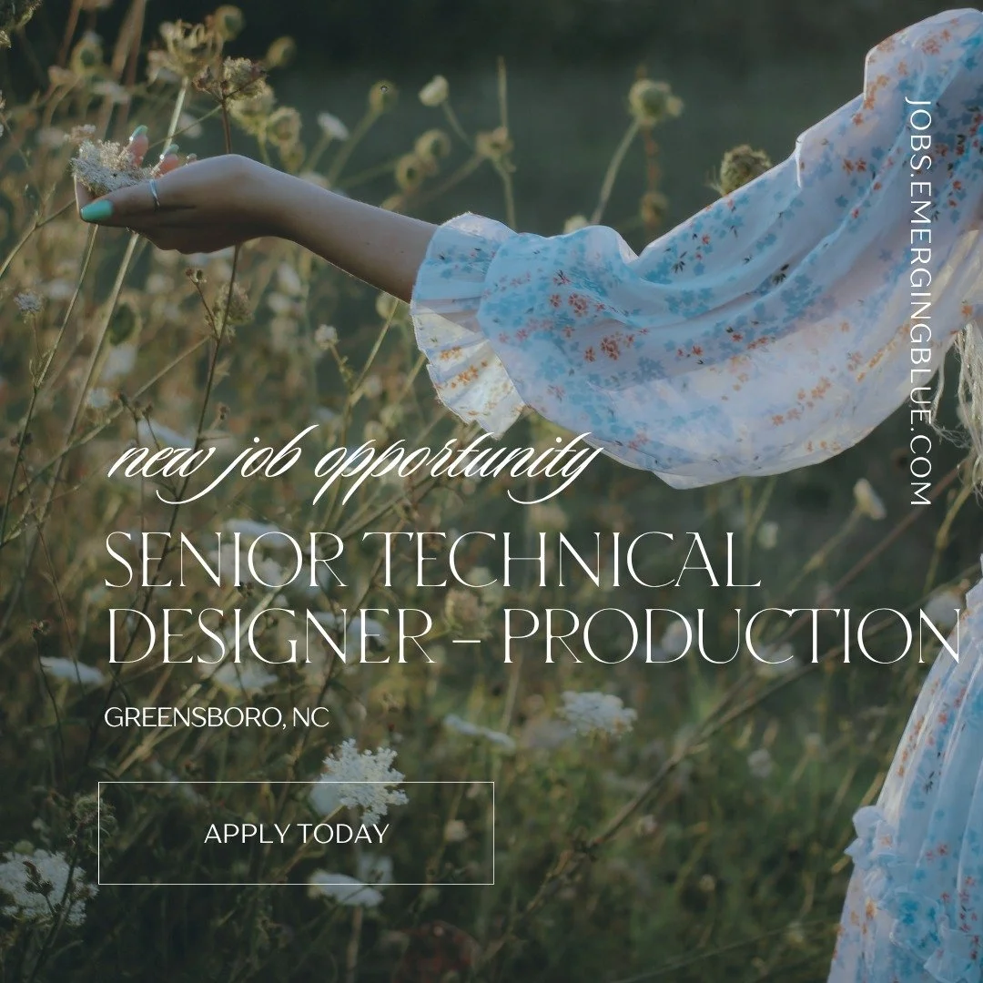 Our client is hiring a Senior Technical Designer to own the technical execution for all Women's styles in production &mdash; partnering directly with Design and Merchandising to make sure every garment fits, functions, and reflects the brand. Interes