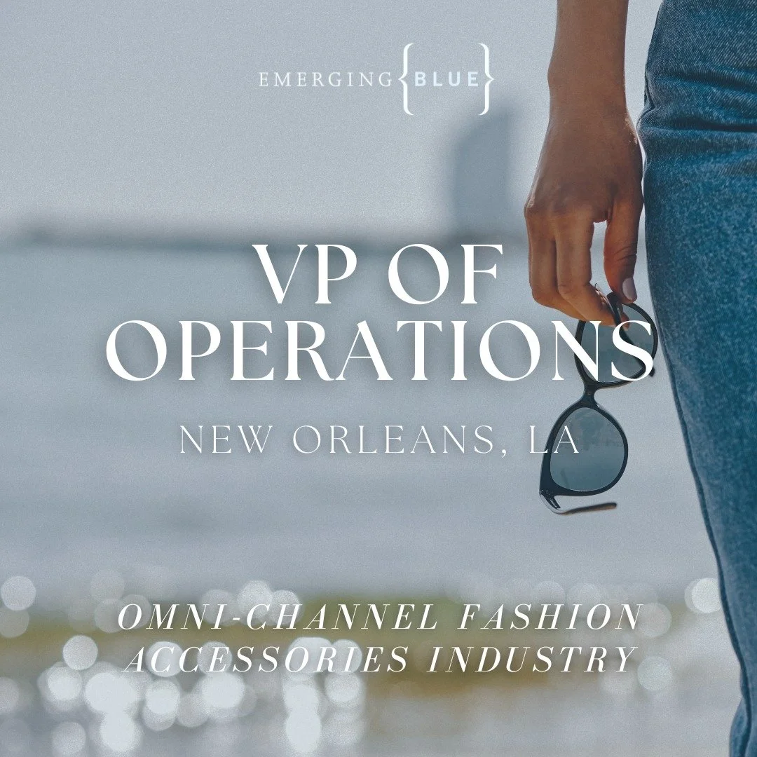 Our client, a rapidly growing eyewear brand, is seeking a strategic and hands-on VP of Operations in New Orleans to lead end-to-end operations across supply chain, manufacturing, inventory, fulfillment, logistics, and customer service. Partnering clo