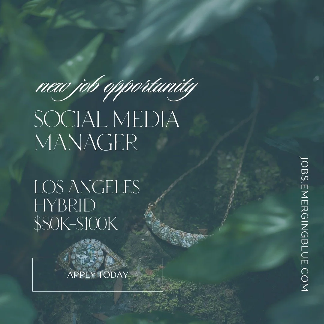 We are seeking a Social Media Manager for our client, a Los Angeles&ndash;based fine jewelry brand. This is a highly creative, strategic role that blends social strategy, content direction, and brand storytelling while partnering closely with the fou