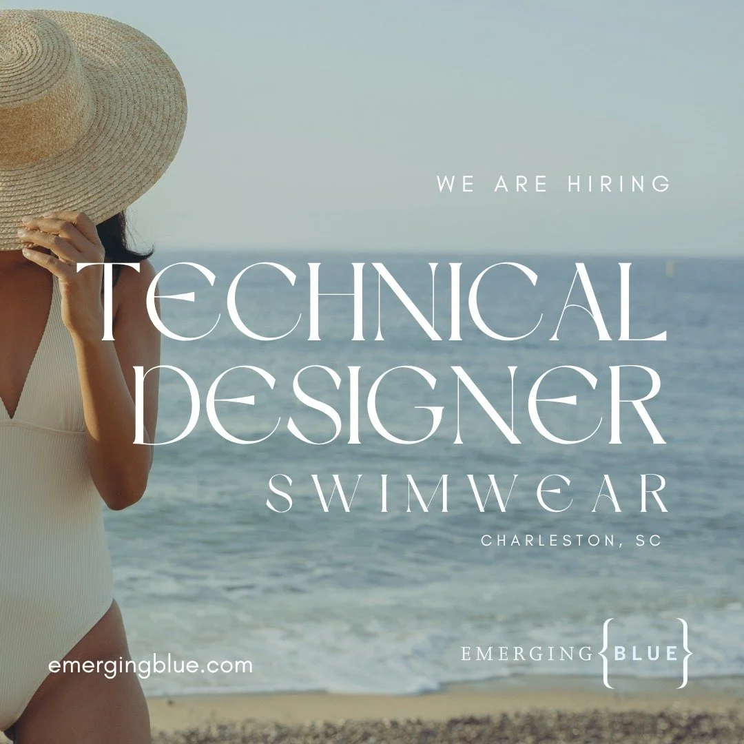 Our client, a growing swimwear brand based in Charleston, SC, is seeking an experienced Technical Designer to support the development, fit, and production of their swimwear collections. This role is ideal for a detail-oriented professional with stron