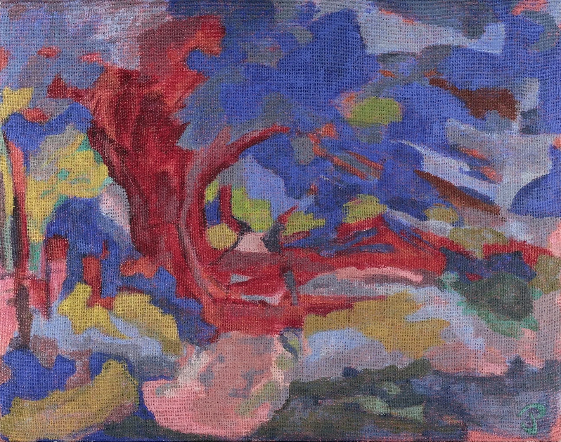 Red Tree, Green-Wood Cemetery