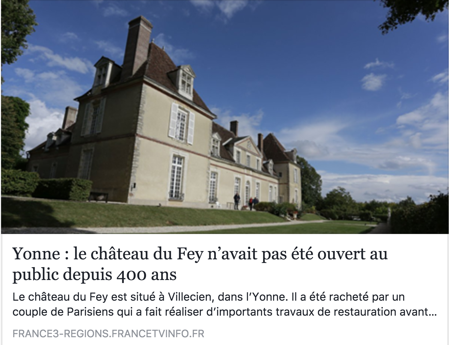 http://france3-regions.francetvinfo.fr/bourgogne-franche-comte/yonne-chateau-du-fey-n-avait-pas-ete-ouvert-au-public-400-ans-1329495.html