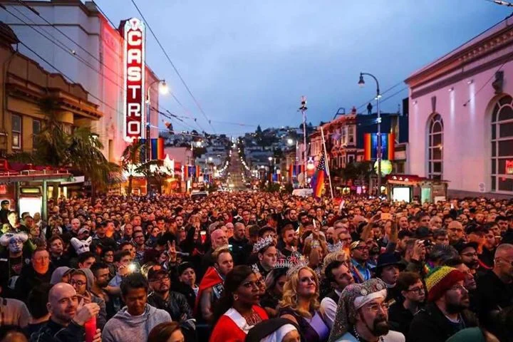 Vigil in San Francisco's Castro District following the Pulse Massacre in Orlando, Summer 2016.