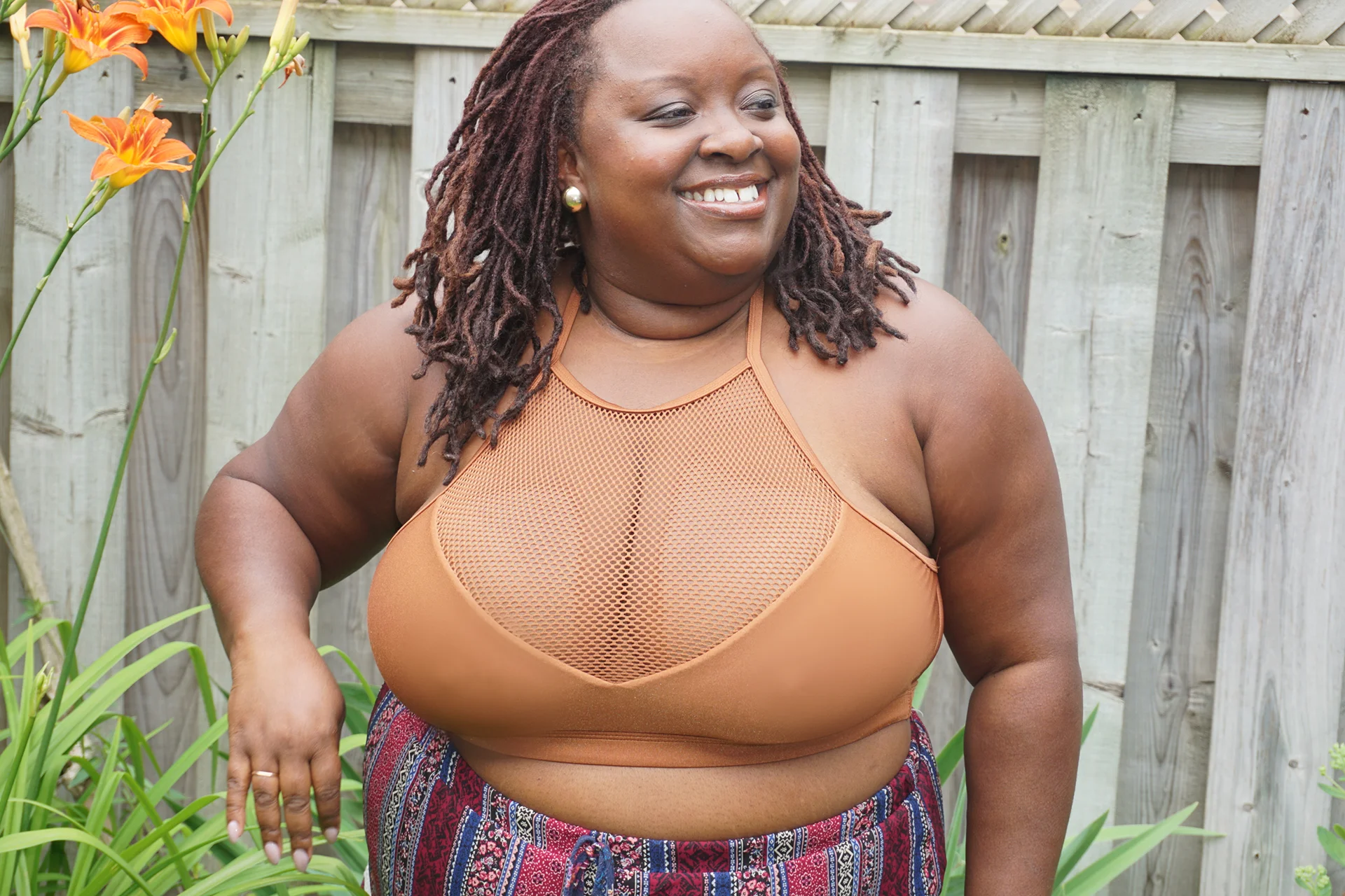 I chose just to buy the top of this one, and wear it with a skirt. Again, you can mix and match to change it up.