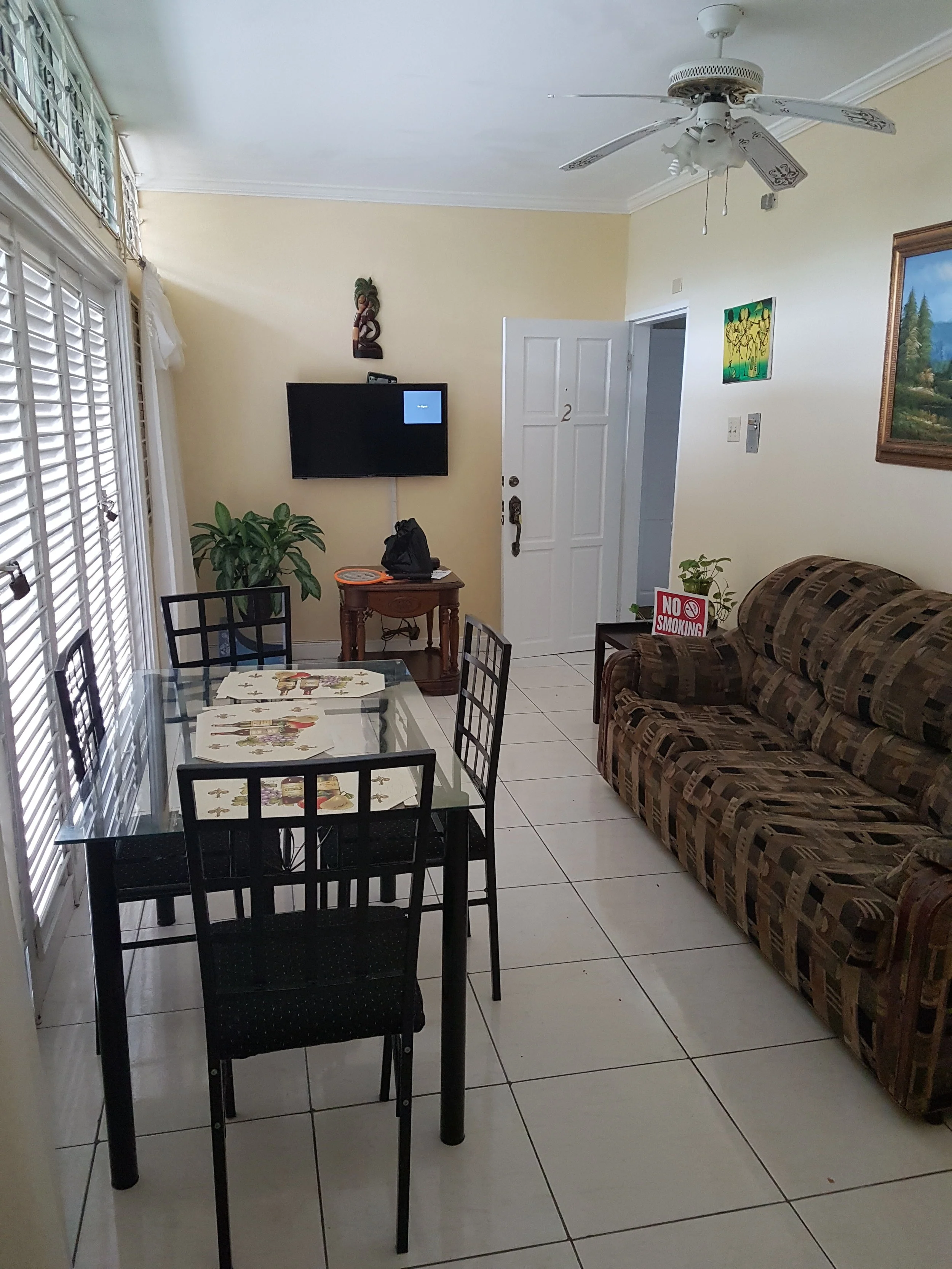 This is a cute property on Air BnB that I stayed at in Jamaica. If you don't like the feel of a resort, these apartments make you feel as though you are right at home.
