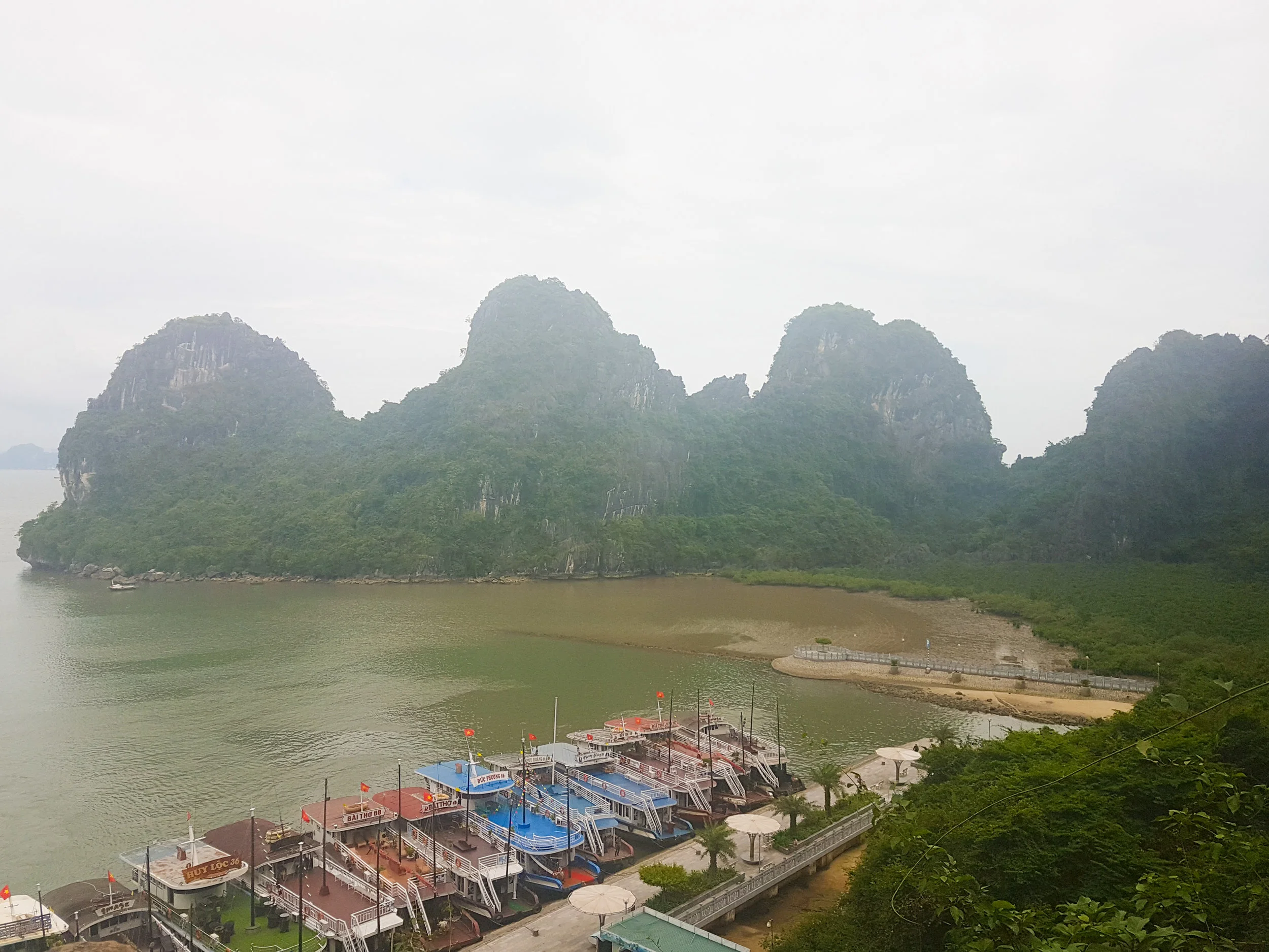 Ha Long Bay View.