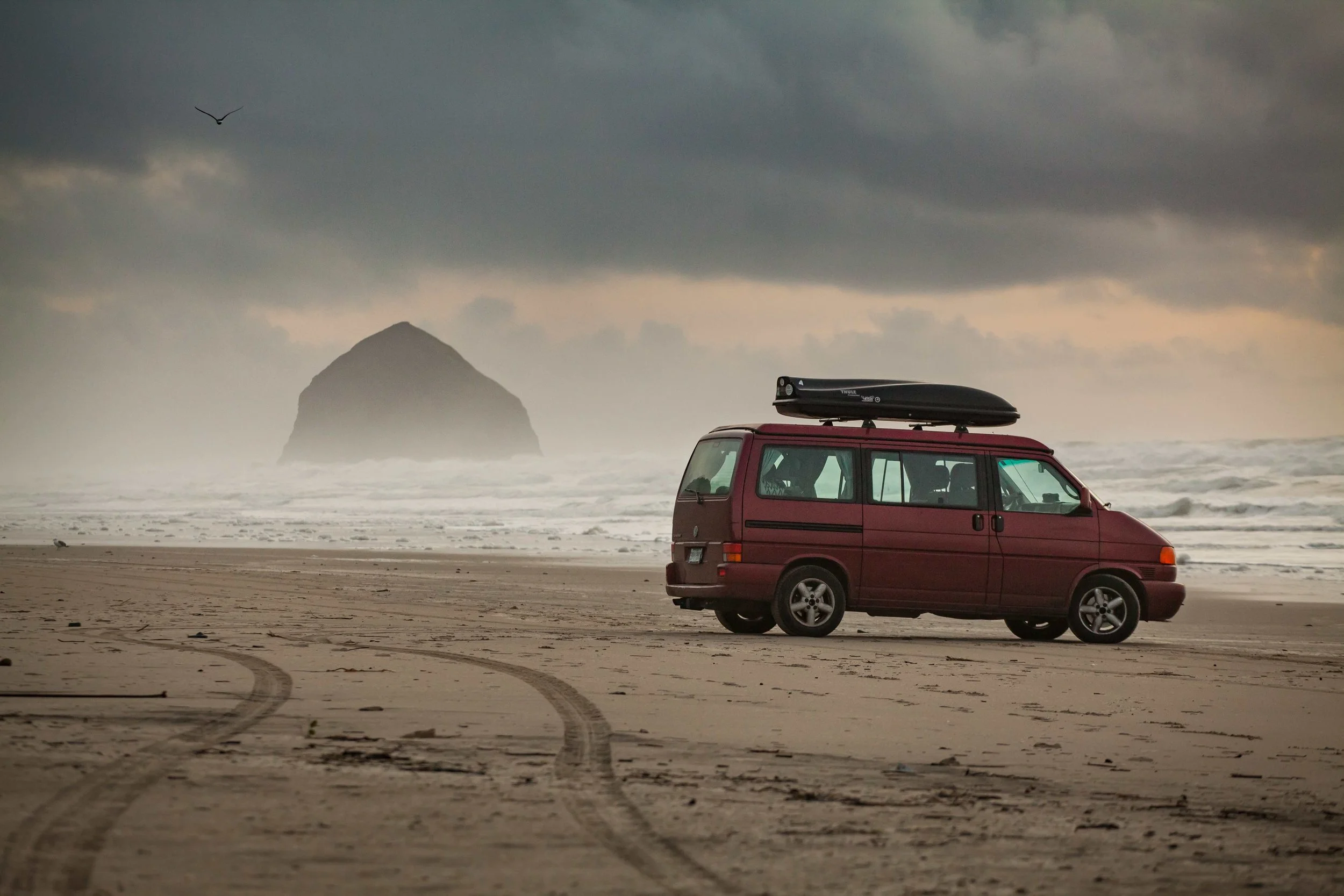 Pacific City's monolith, Haystack Rock, is 90 feet taller than the one with the same name in Cannon Beach.