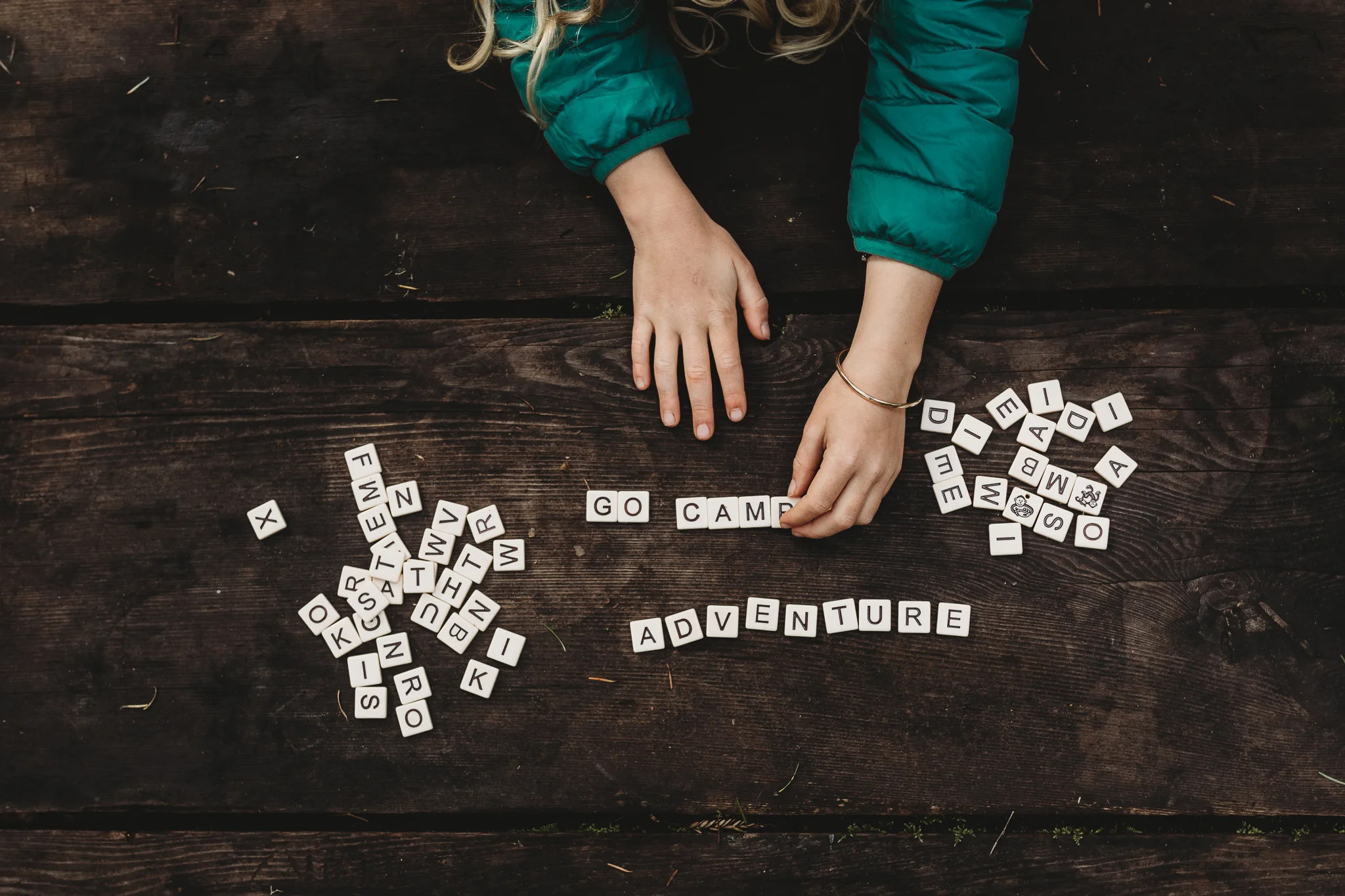 Take bananagrams on your next GoCamp Adventure. Photo by Natalie Gildersleeve.