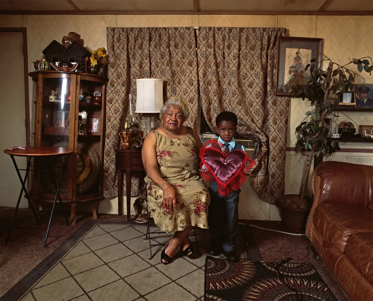 Deana Lawson (b.1979), Ring Bearer , 2016. Inkjet print, 43x54 in. (109.2 x 137.2 cm). Collection of the artist; courtesy Rhonda Hoffman Gallery, Chicago, and Sikkema Jenkins & co., New York