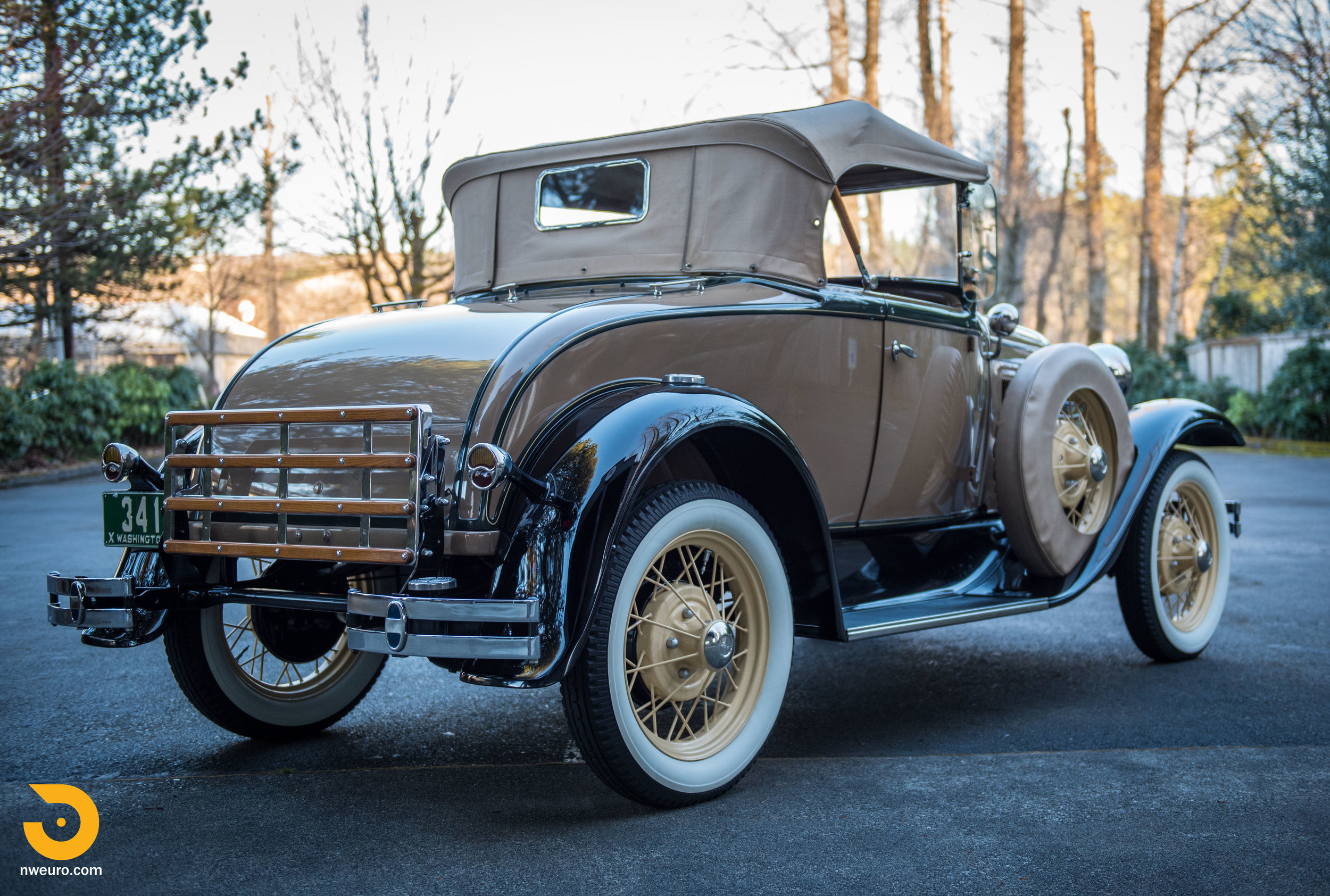 1931 Ford Model A Deluxe Roadster — Northwest European