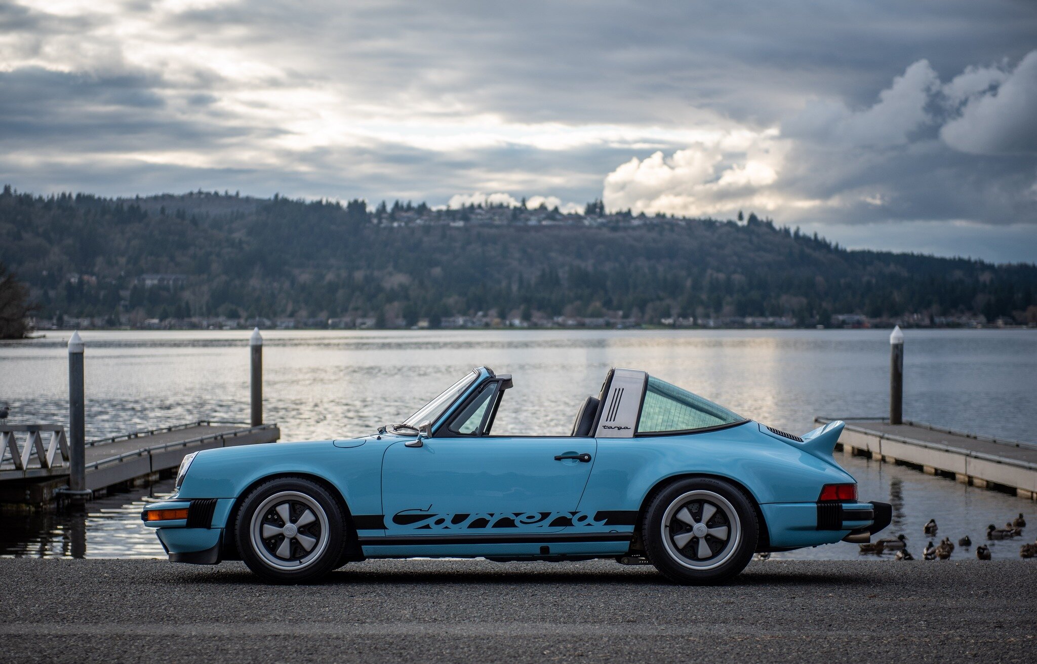 Gulf Blue, 2.8 Twin Plug RSR Spec, Ohlins, Two sets of wheels, fully sorted and event proven, rotisserie restoration - the list is too long for a social post. See all details on the site. Tasteful and focused build wtih attention to every detail. 197