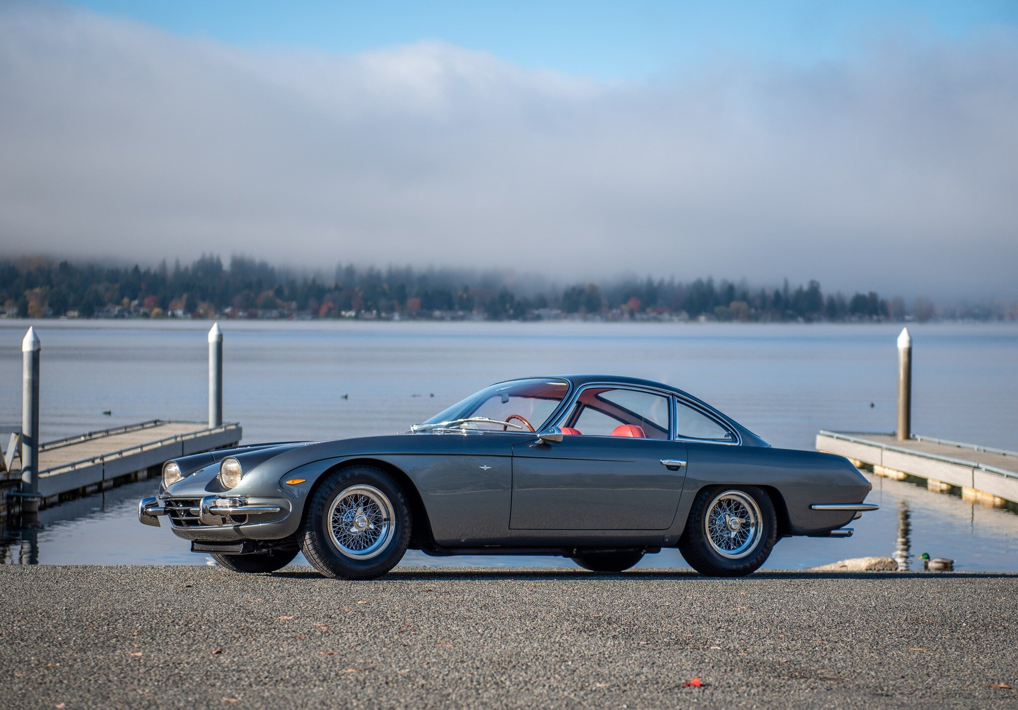 1 of 23 - The 1966 Lamborghini 400 GT Interim. What a delightful thing from this era of cars. Imagine the rivalry amongst the Italian manufacturers at the time. Hand built and designed, these are the pinnacle of 1960s Grand Touring designs. This exam