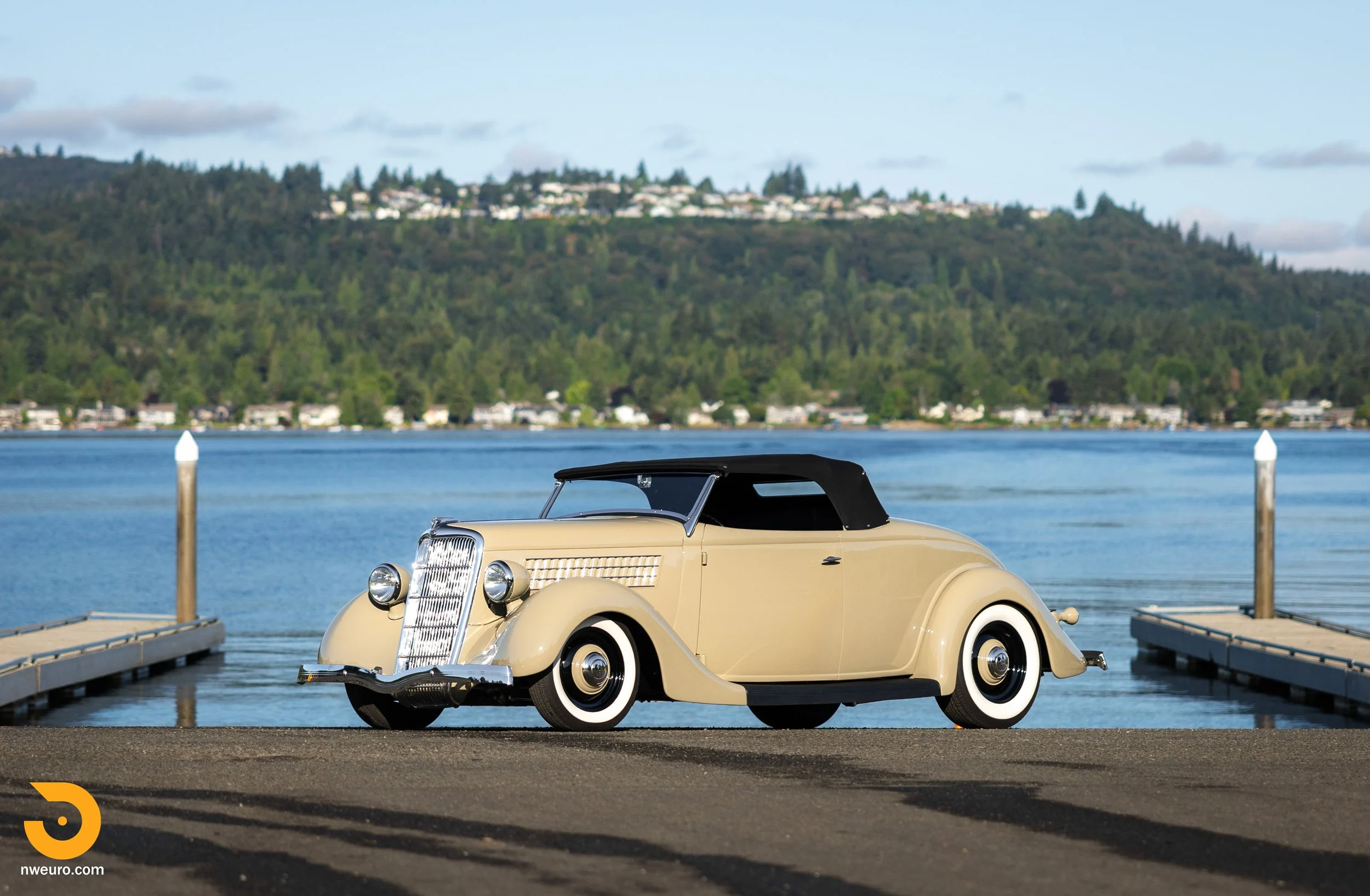 Custom Ford Roadster - Flathead, SCoT Blower, Porsche Inspired Colors