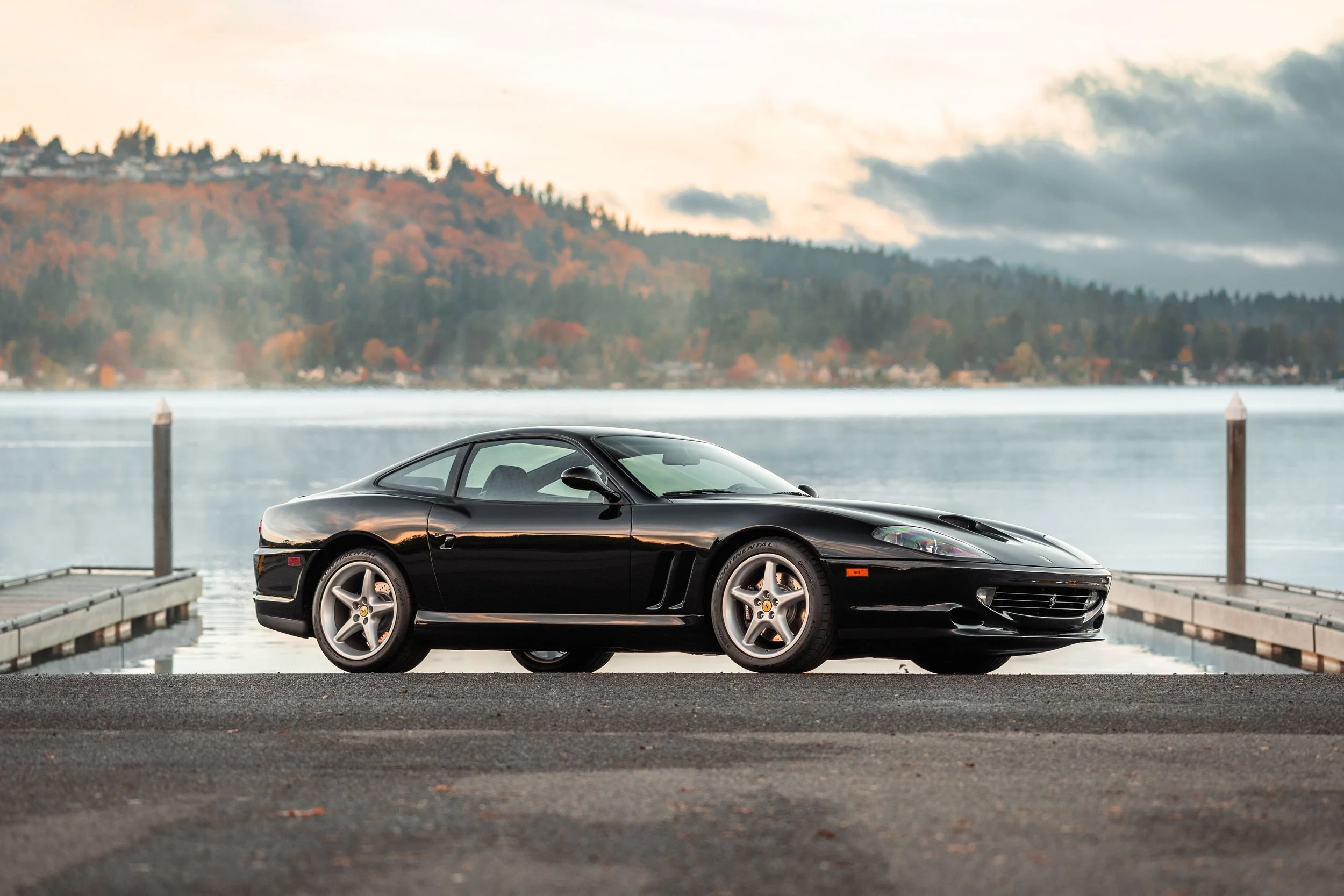 Sinister in Black - Gated V12 Ferrari