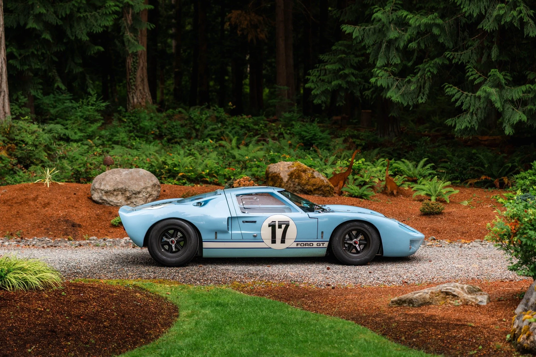 This is a Safir GT40 - a name you may not recognize, but an amazing story if you'd like to educate yourself. We have added photos of the Safir background to the gallery on our site inventory of this example for sale. This is a one owner Safir GT40, f