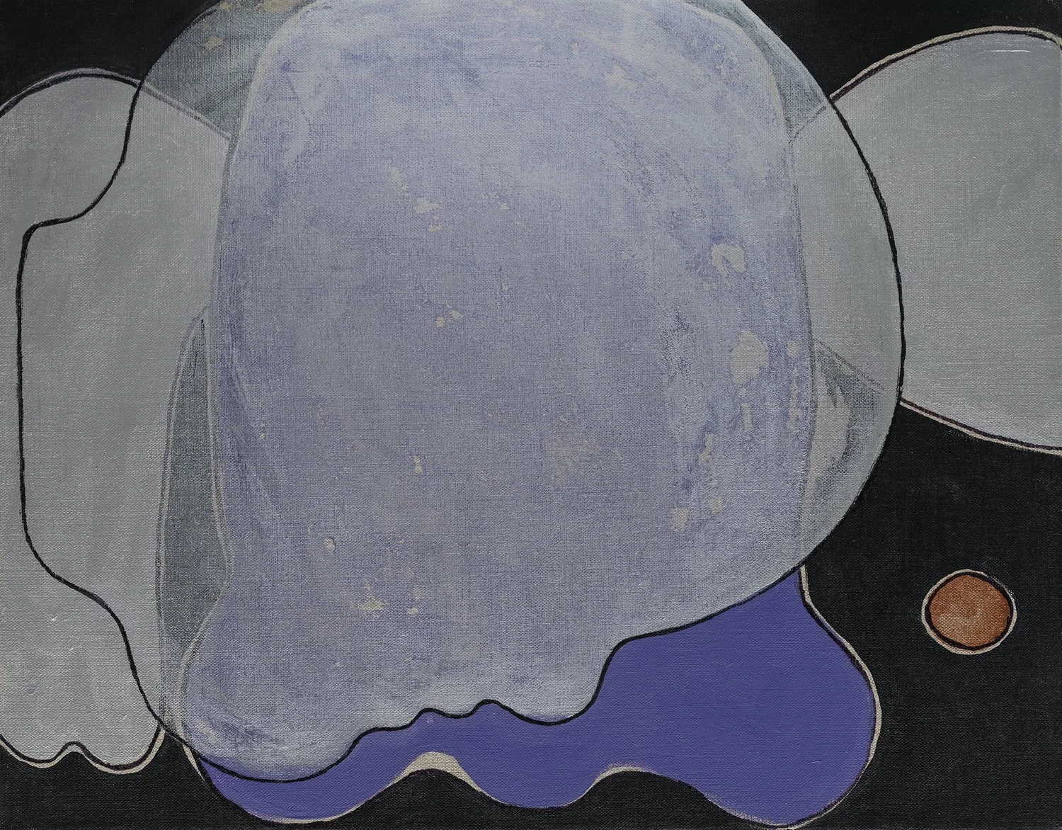 Judith Wright, Carnivale: Second Stage (20), 2021, Acrylic on linen, 40.5 x 51 cm