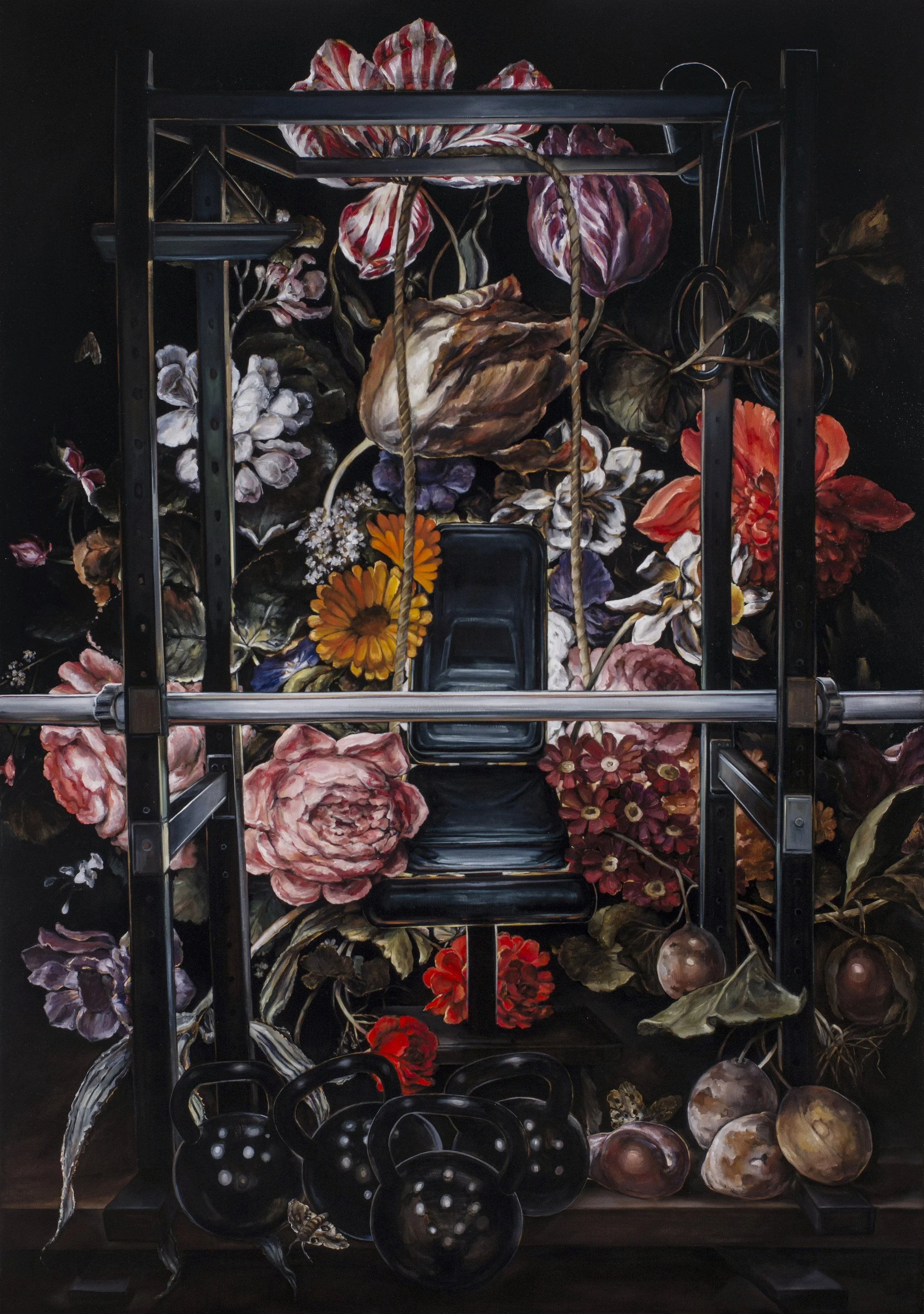 Karla Marchesi, Vanity Fair, 2016, Oil on canvas, 160.2 x 110.2 cm