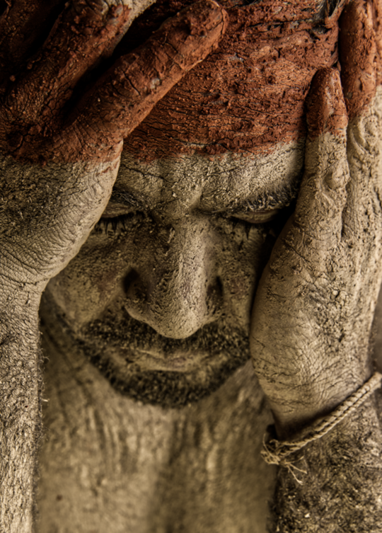 Bernard Lee Singleton & Simone Arnol, Ritual, Ngama (mum) #1, 2021