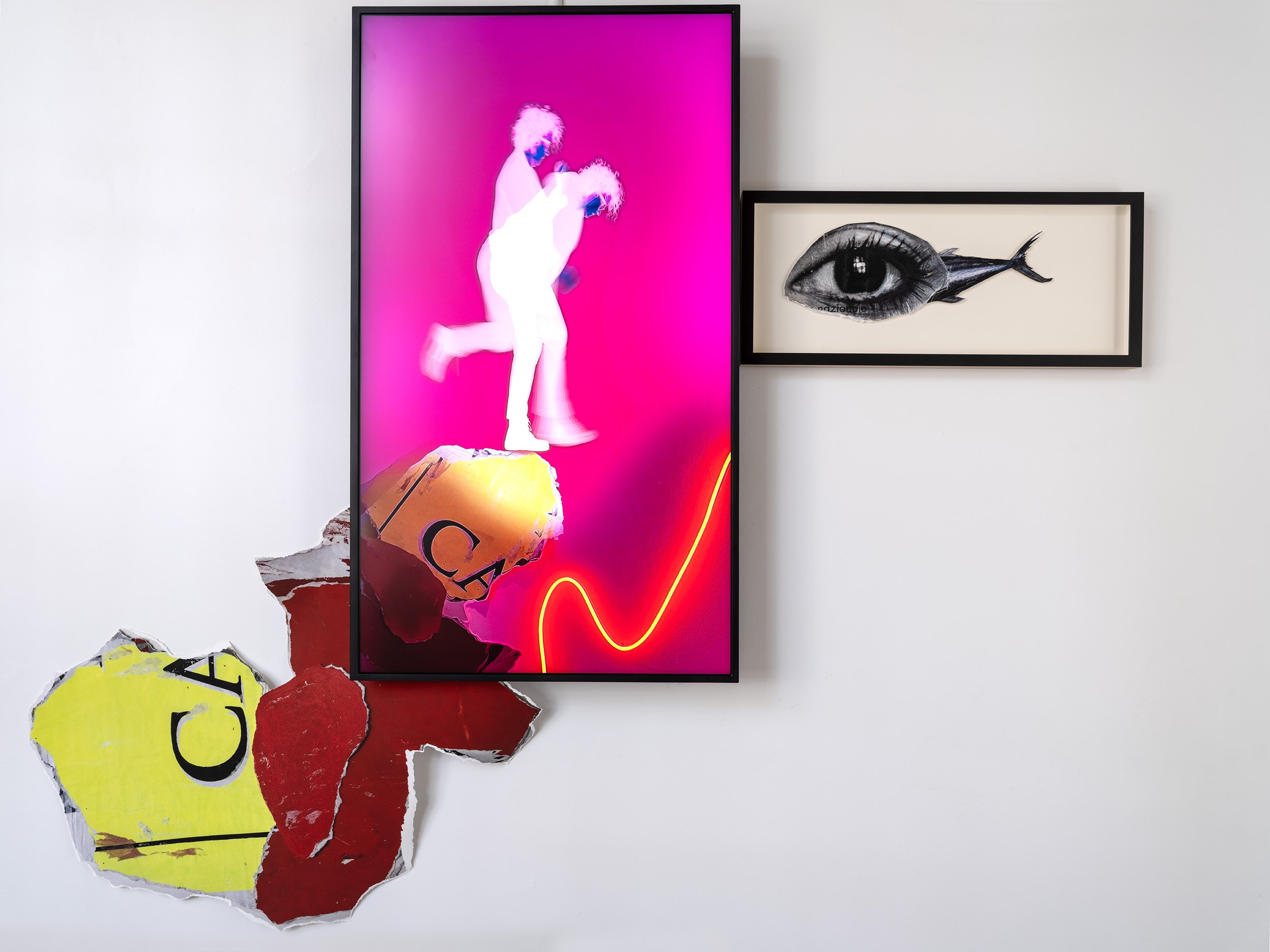 Kellie O'Dempsey, Wish You Were Here (Pink), 2023