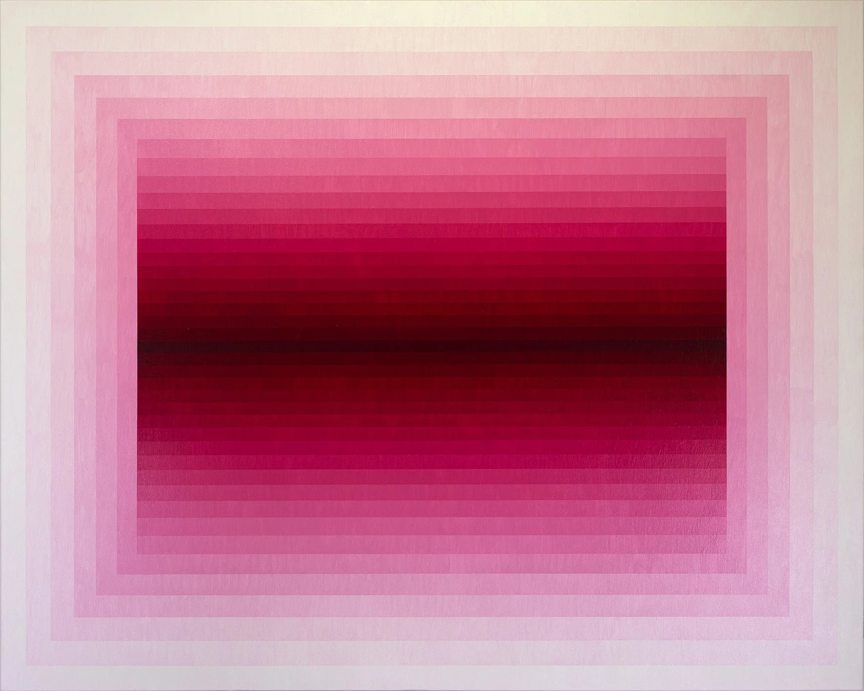 Adjusted Light (Rose Madder / Deep Rose Madder), 2023