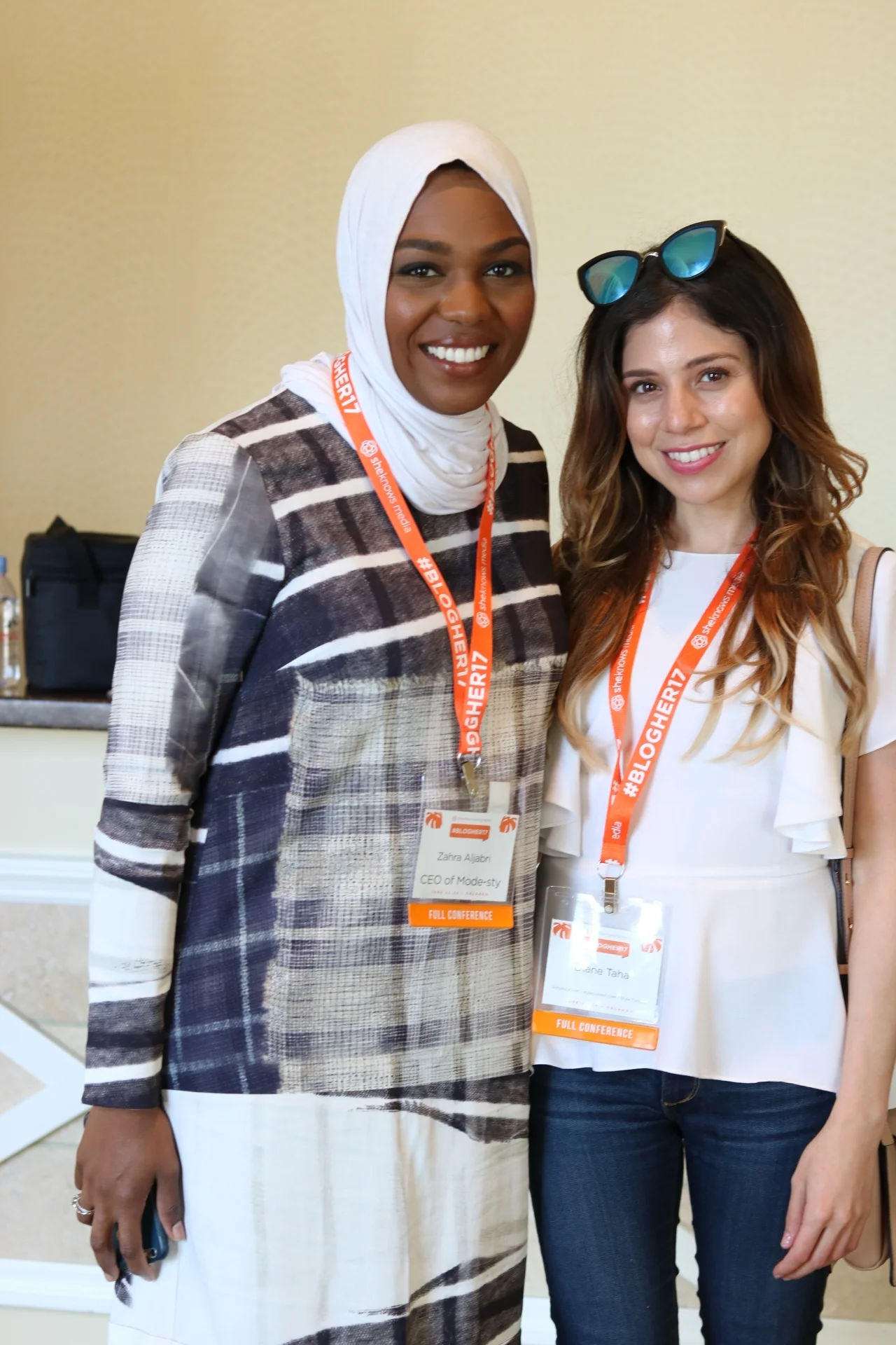 Zahra and Diane