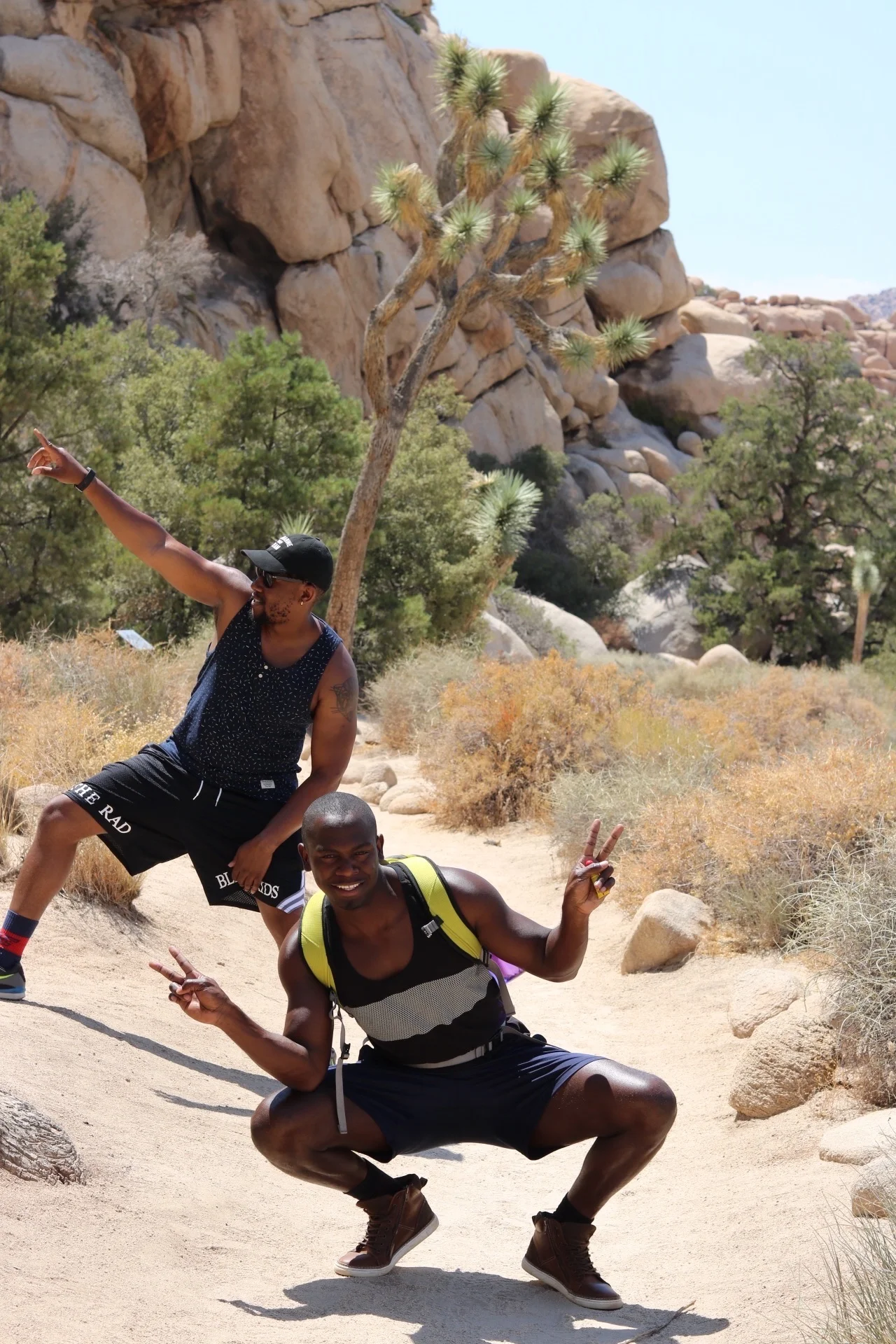 Hiking in Joshua Tree