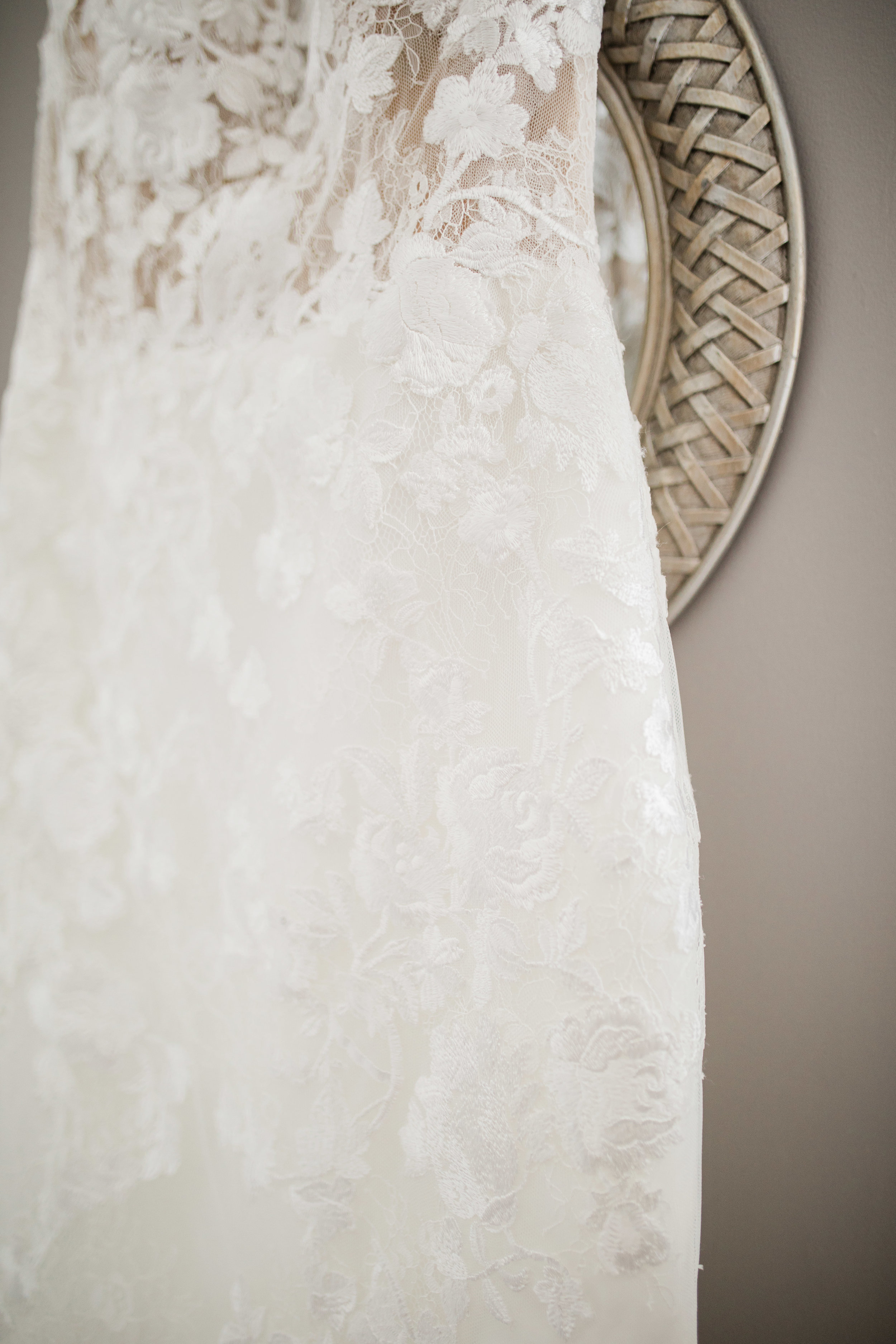 Pronovias Gown Details at Everthine bridal 