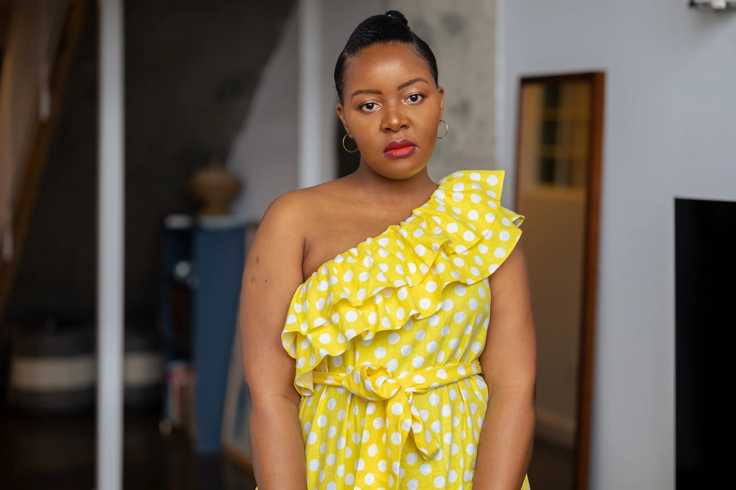 Yellow Dress on Melanin