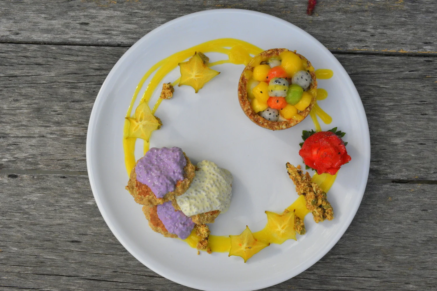 Raw Food Vegan Breakfast Plate