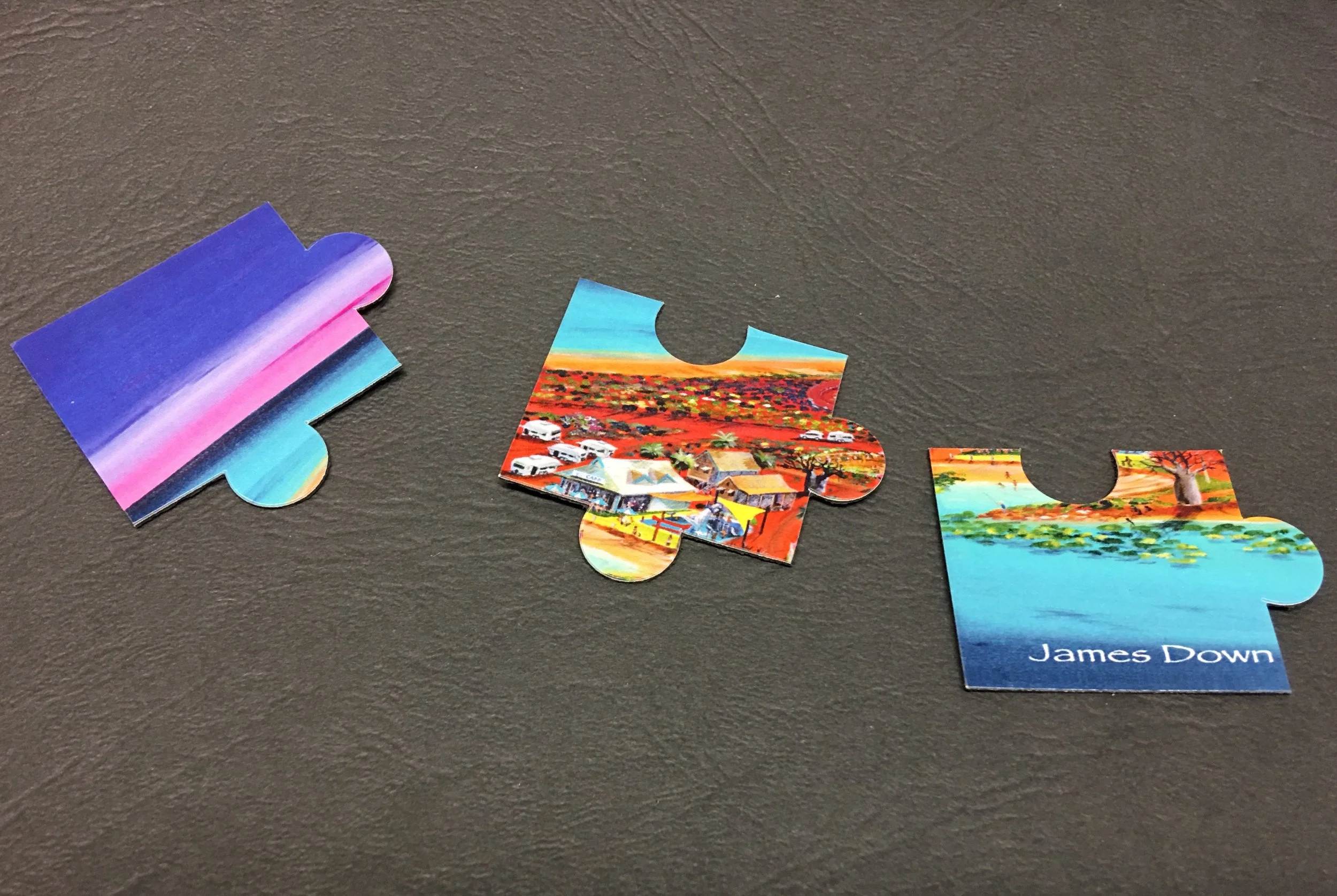 The hunt is on for limited edition magnet puzzle pieces in Chinatown