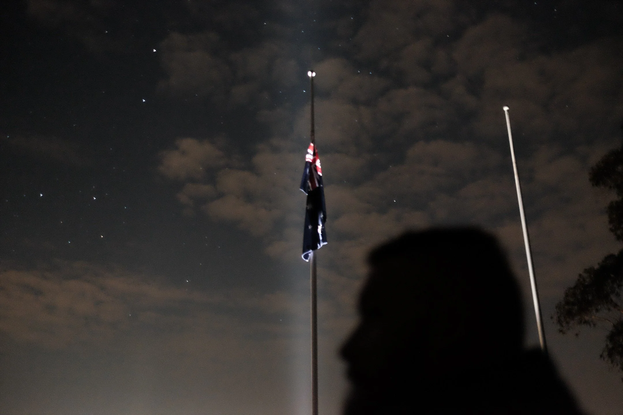 Fieldwork | Canberra, 2015, Xpro2. Dawn Service at Canberra War Memorial 2015, on the centenary of the ANZAC Gallipoli Campaign. See: https://www.danieltower.com/publications for article. #photography #fieldwork #documentary #reportage #dawnservice #